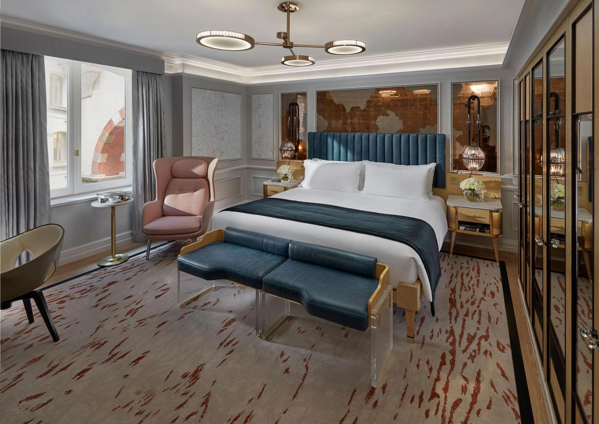 Family cama king - quarto familia luxo - design joyce wang