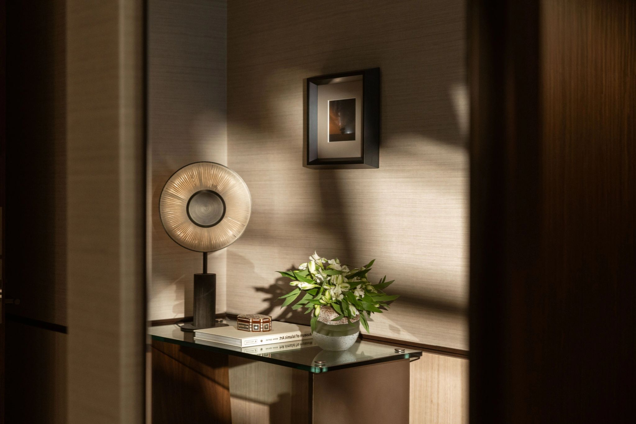 Deluxe Twin Lusail View decoraçao moderna - quarto moderno - quarto de hotel