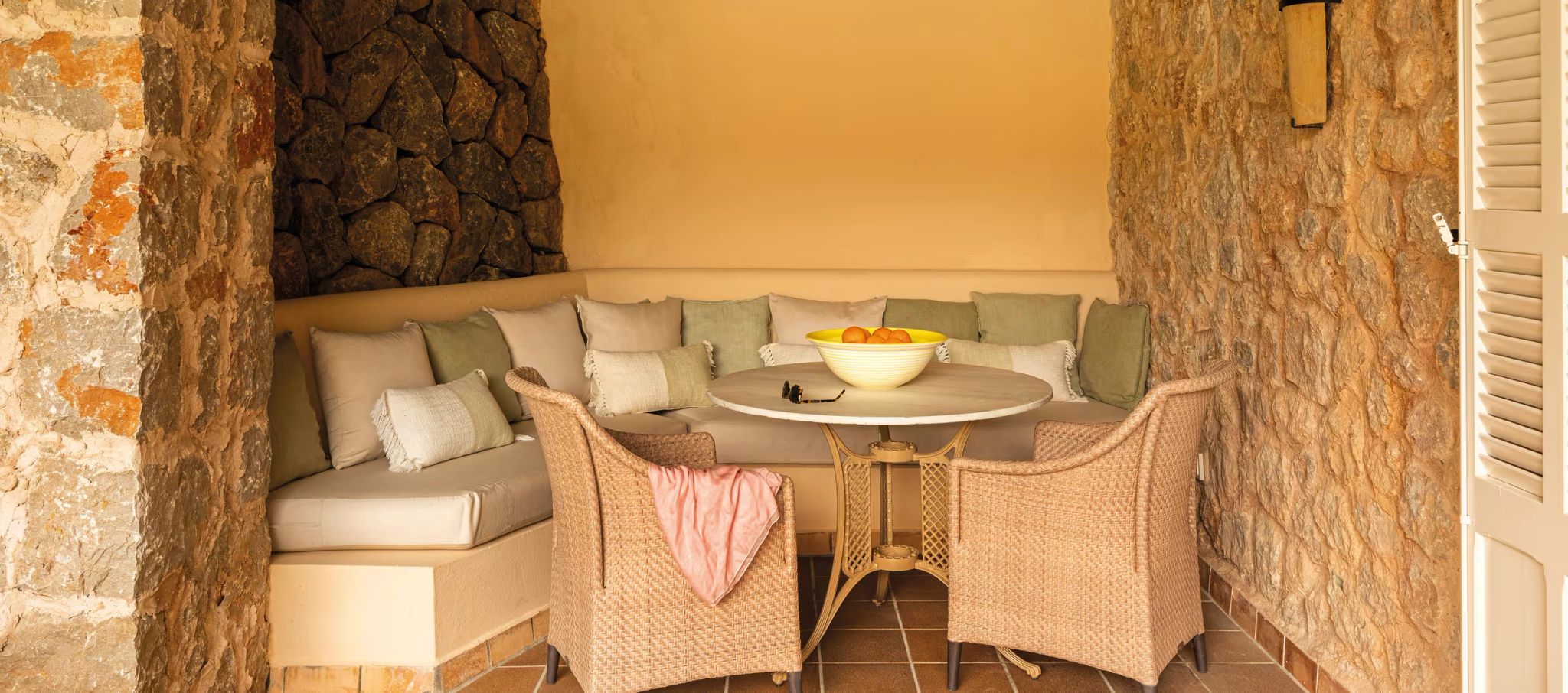 quarto com piscina - quarto casal - area externa