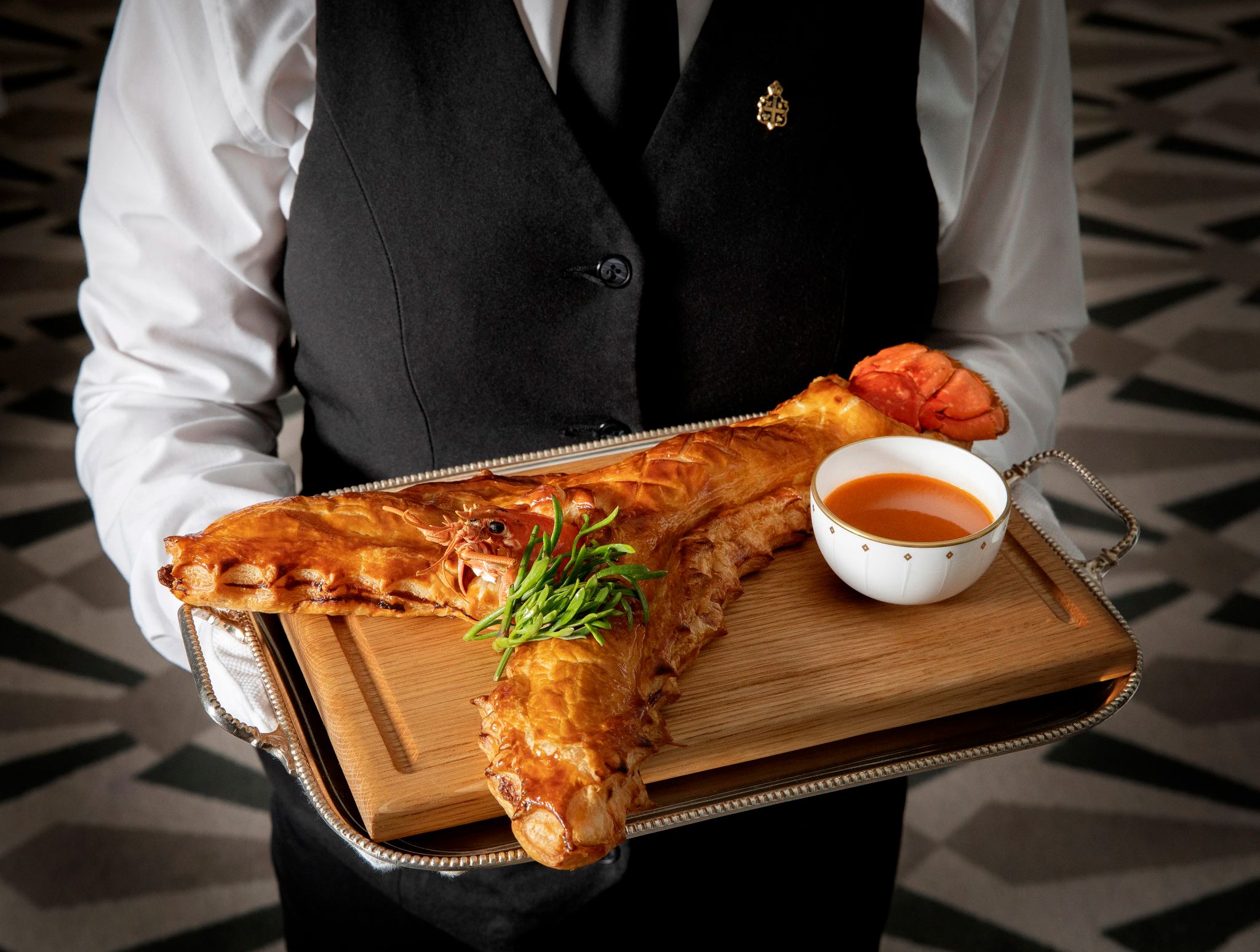 lagosta - culinaria britanica - restaurante claridges