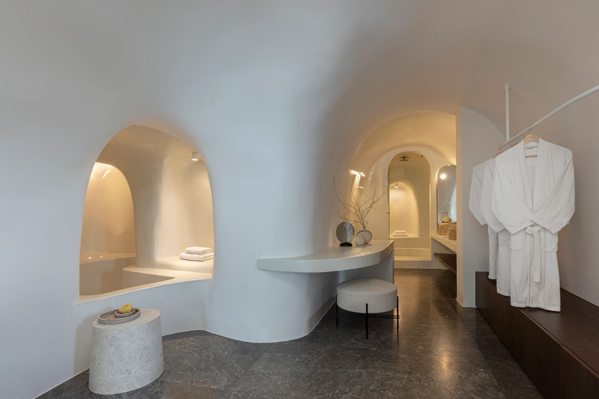 Two Bedroom Pool Villa  dressing area - penteadeira - closet moderno - closet amplo