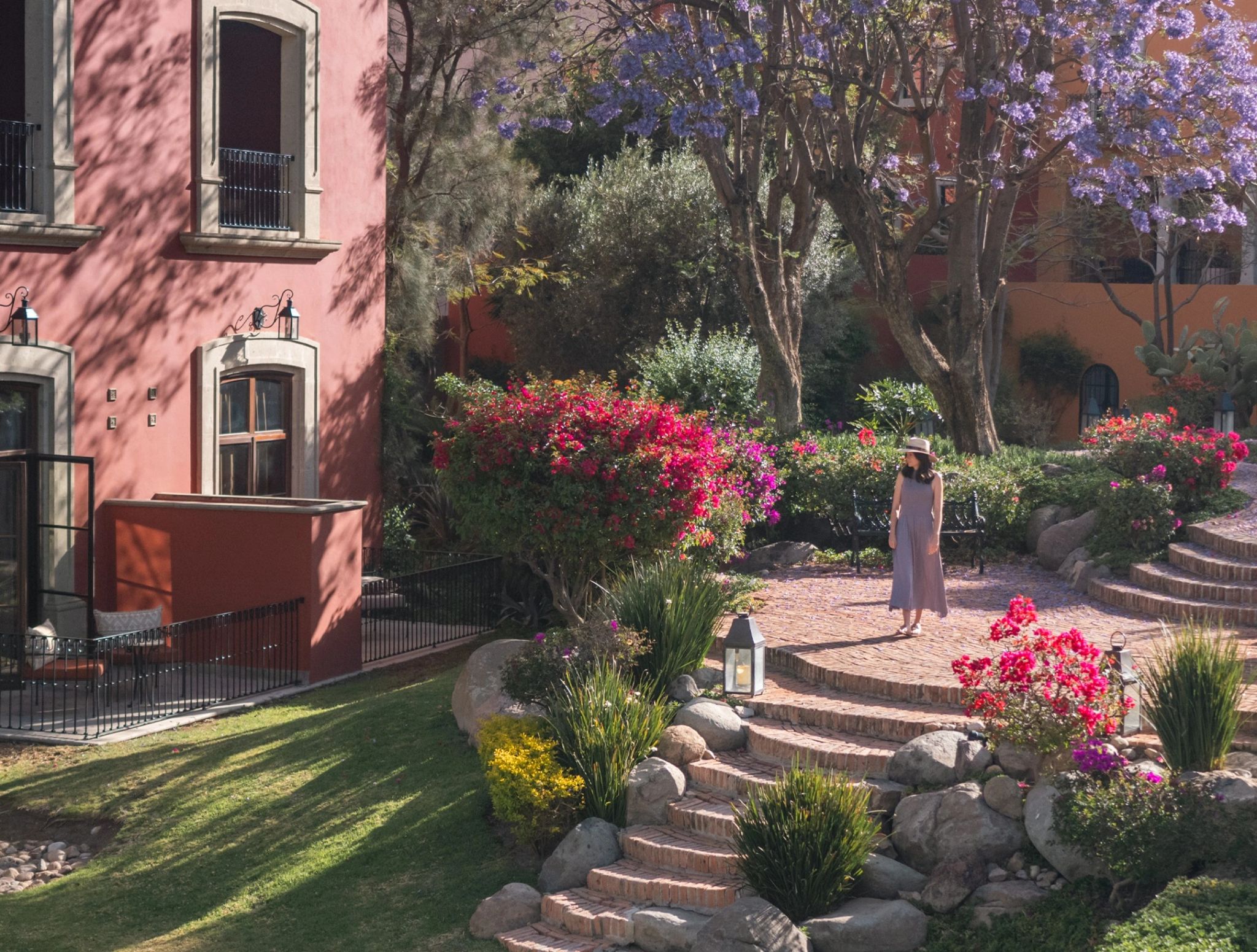 Rosewood San Miguel de Allende jardim do hotel - fachada - area externa