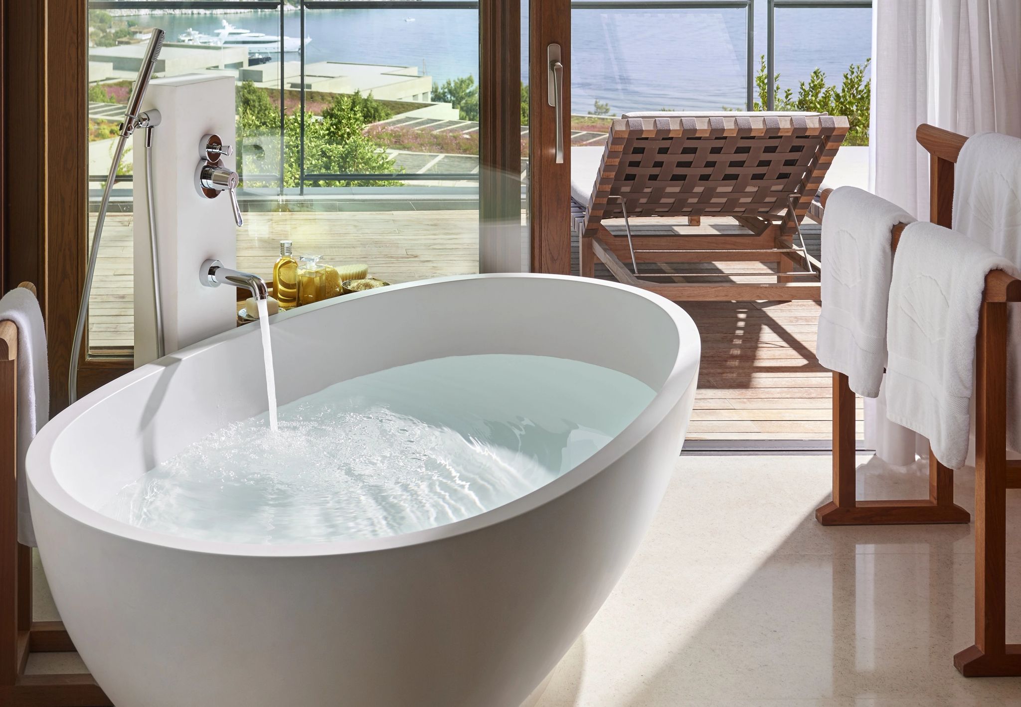 Aegean Suite banheira de imersao - banho premium - banho de banheira