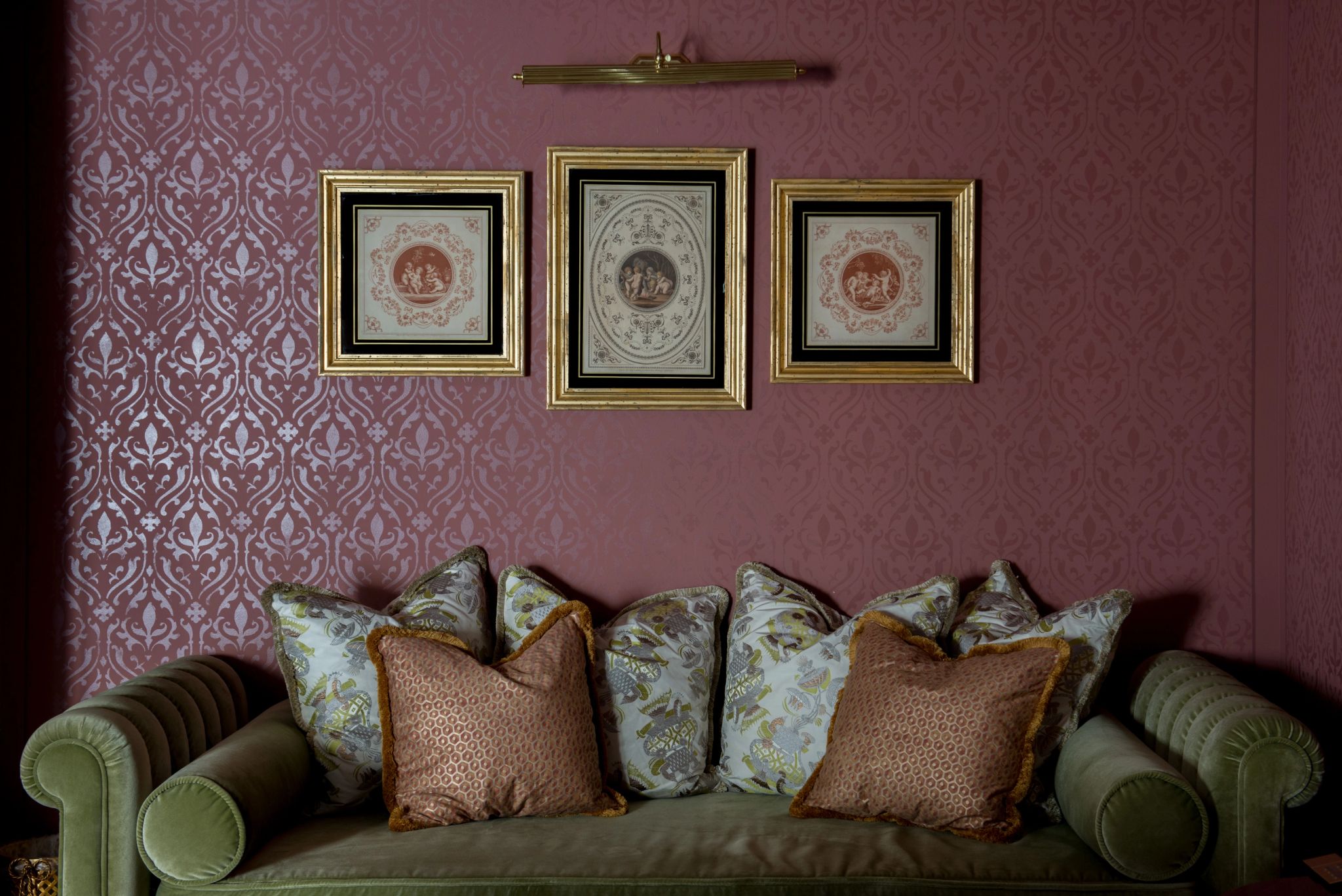 Grand Room in the Palazz design classico - decoraçao do quarto – area de estar