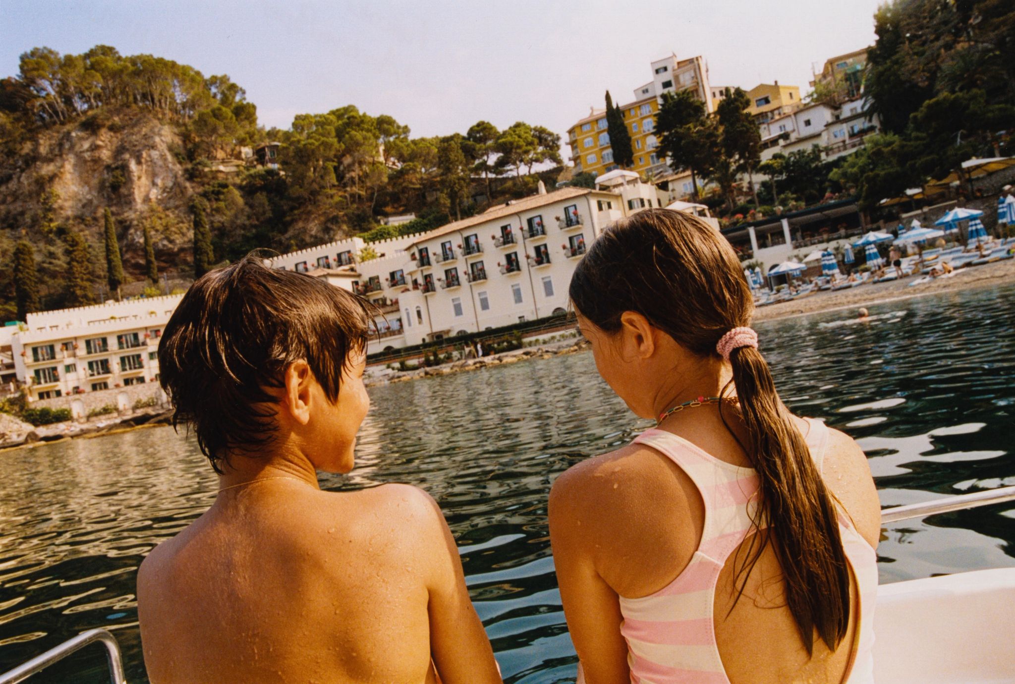 Viagem em Família belmond sant andrea – praia privativa – arquirtetura italiana