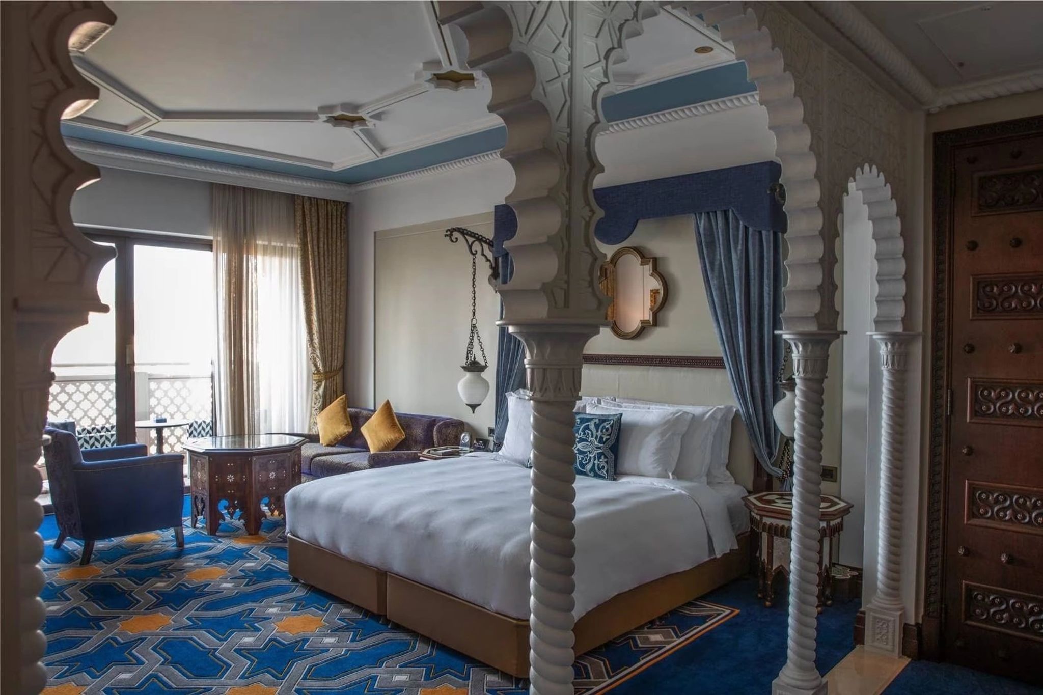 quarto de hotel - quarto king - design arabe
