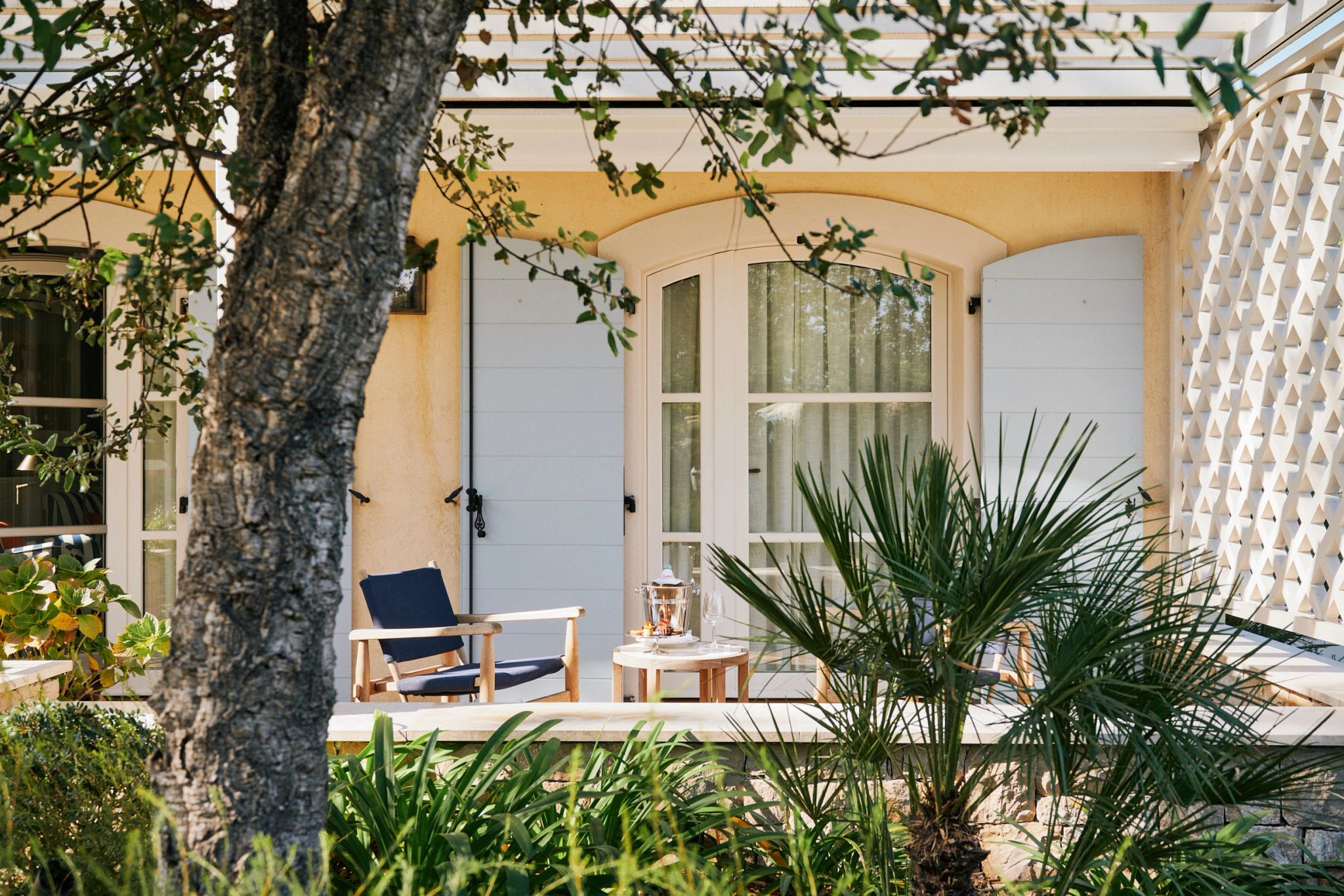 Deluxe Terrace jardim externo - terraço- sombra fresca