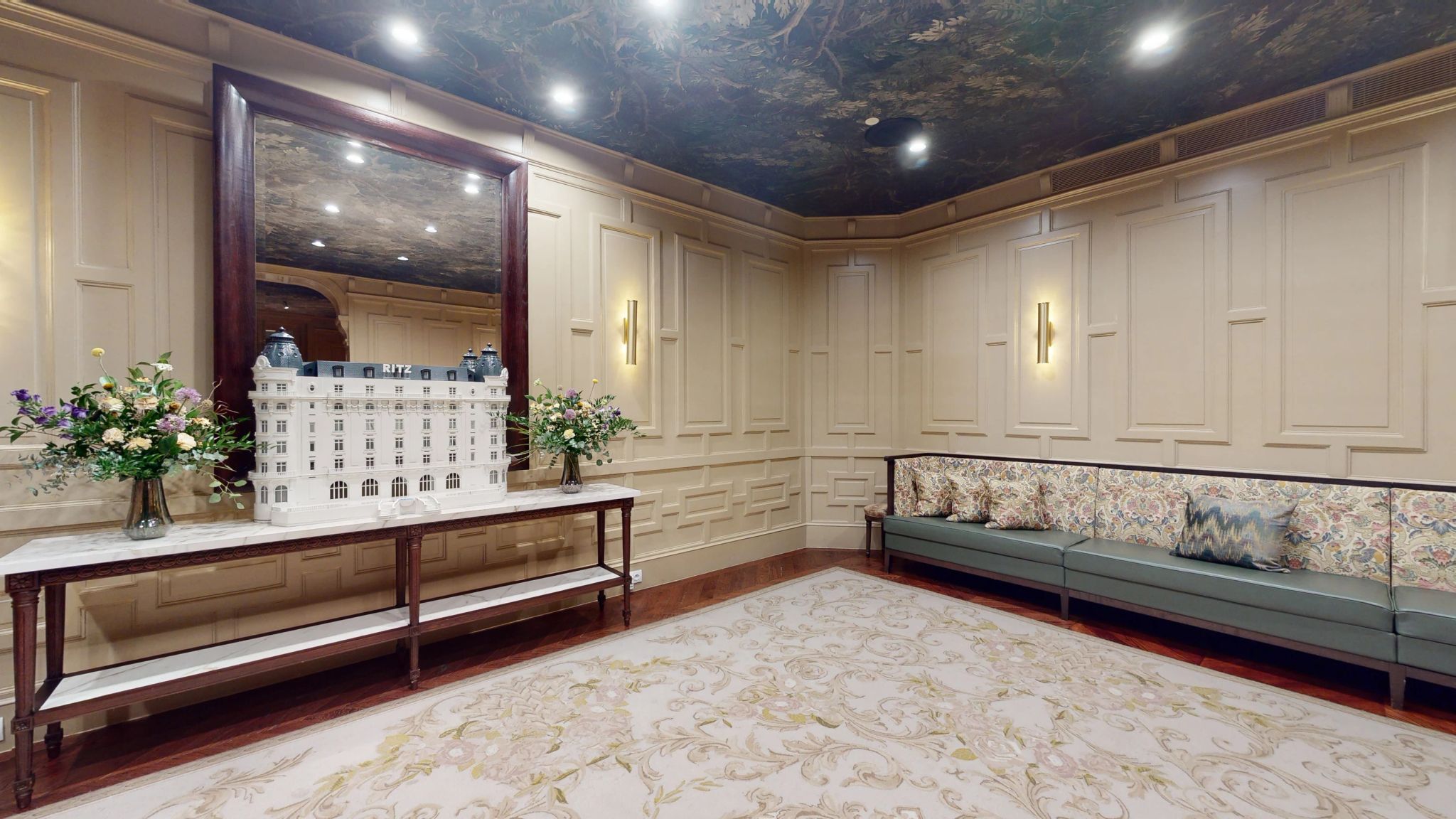 evento em madri - maquete do hotel - hotel palacio madri - palacios de madri