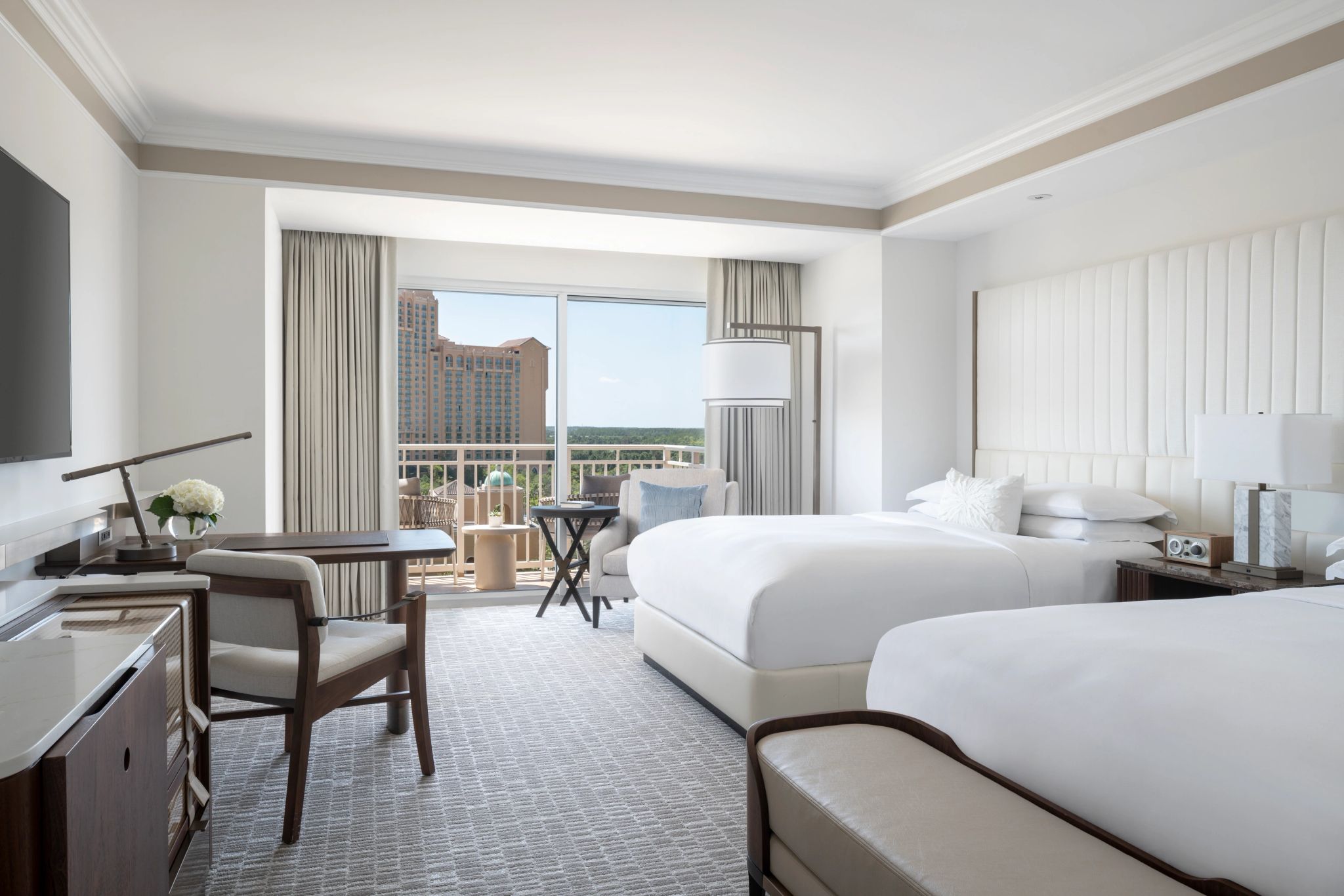 2 Queen, Resort View quarto queen - quarto com duas camas - quarto vista resort