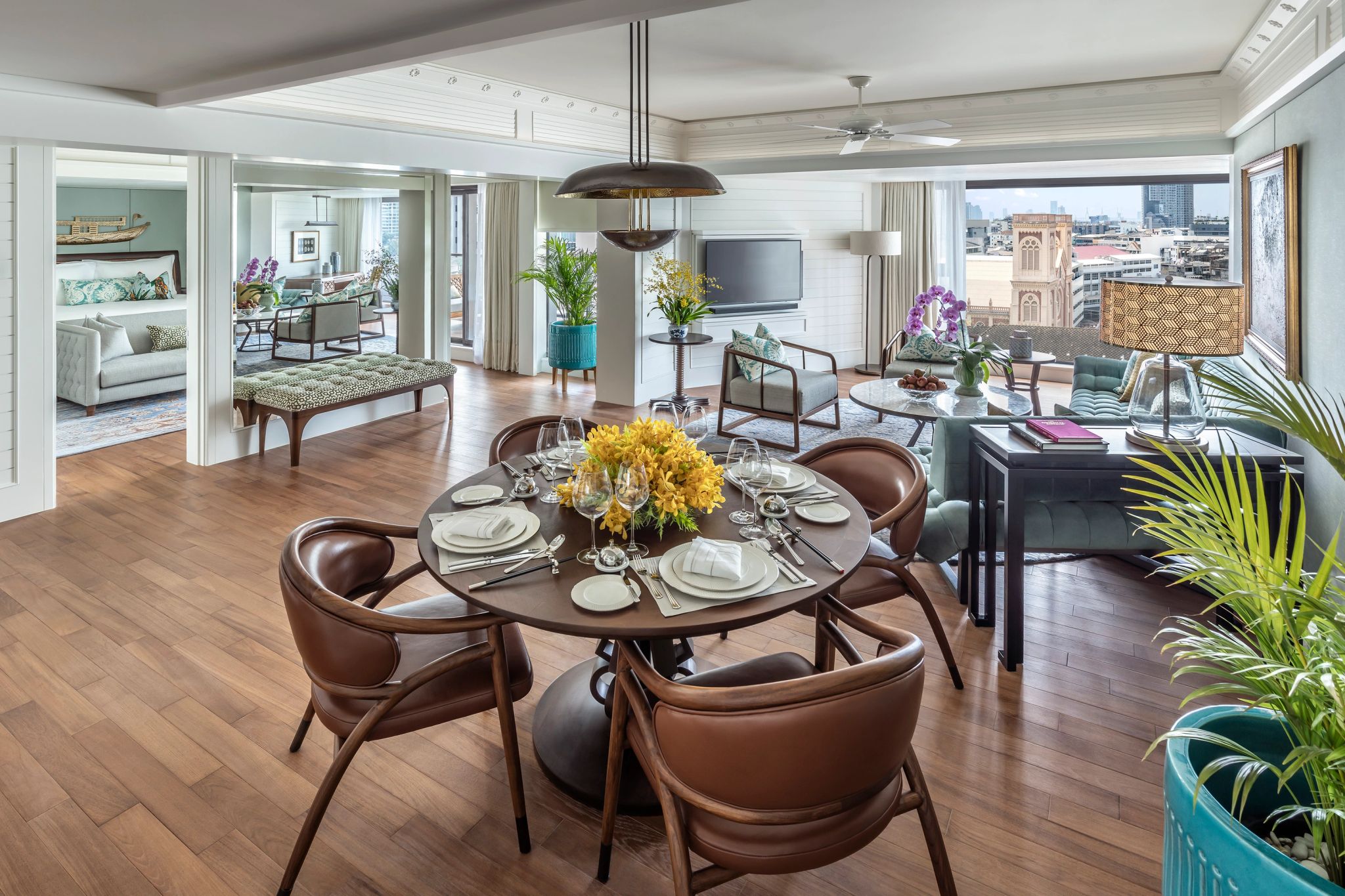 sala de estar suite – sala de jantar suite – suite ampla