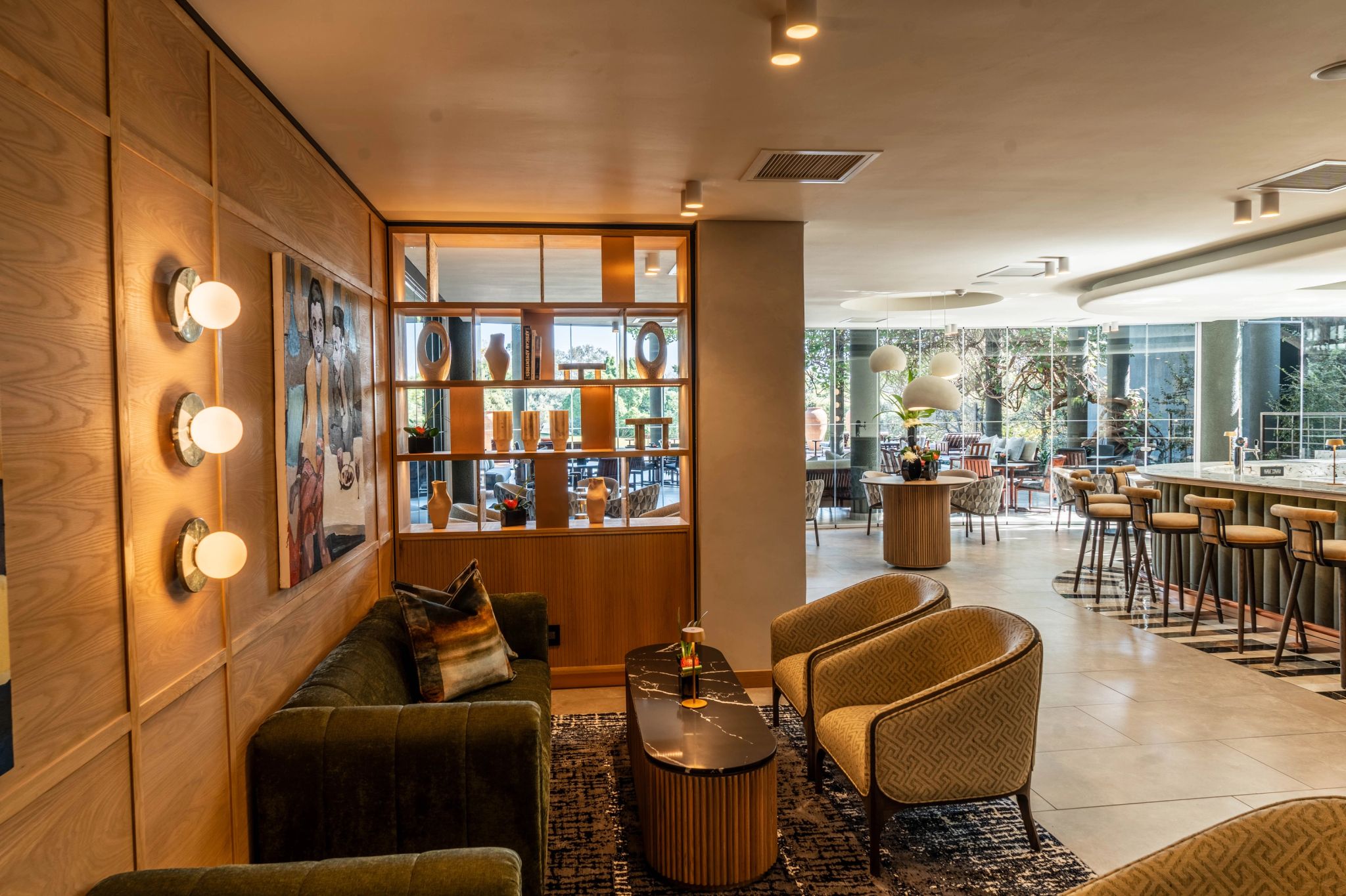 Saxon Hotel, Villas and Spa Olive Bar - restaurante luxo - restaurante vip