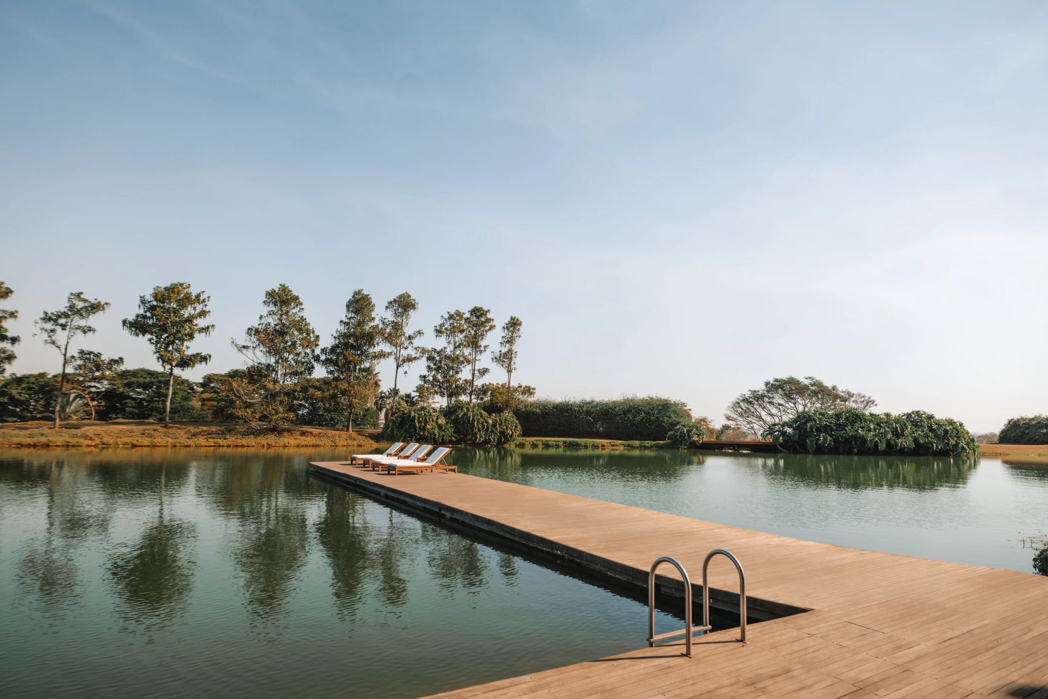 lagoa fasano boa vista - deck de madeira