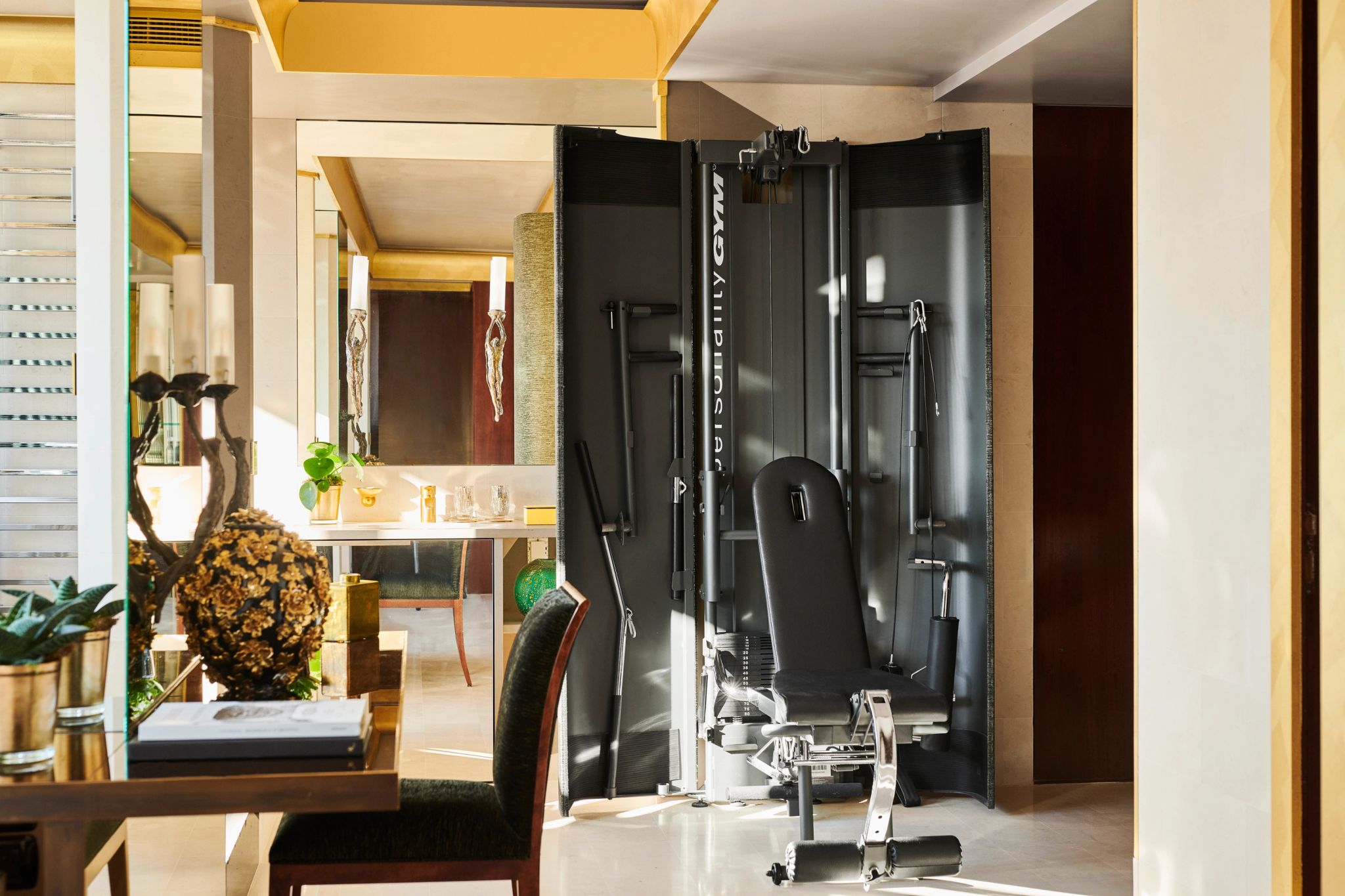 Presidential Suite  academia privativa - espaço fitness - vida saudavel