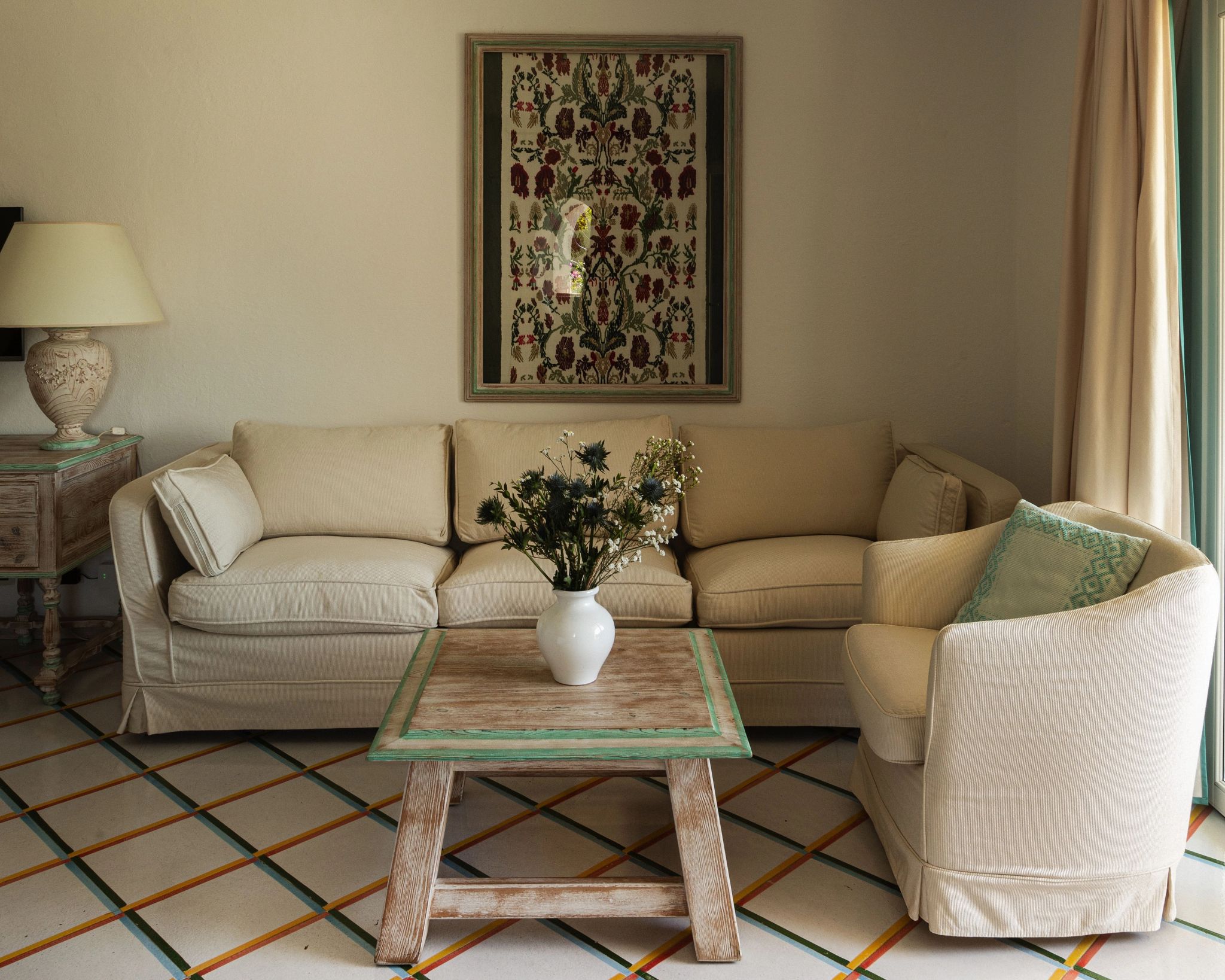 sala de estar - sofa de luxo - suite junior