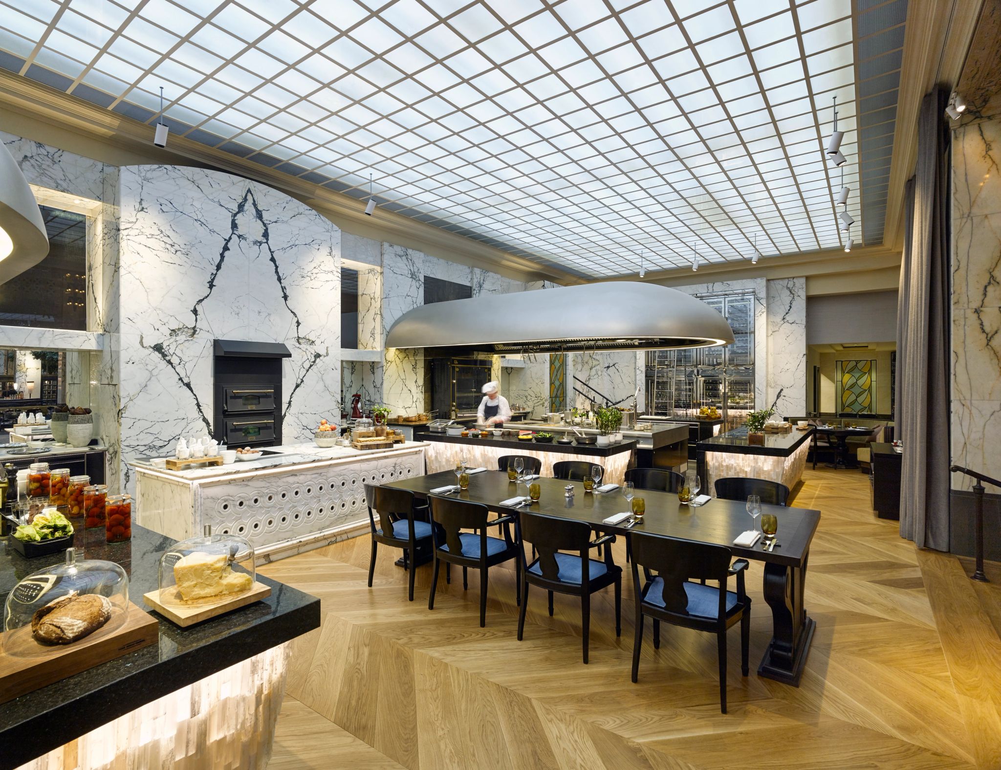 The Bank Brasserie & Bar showkitchen – restaurante em viena – restaurante 5 estrelas