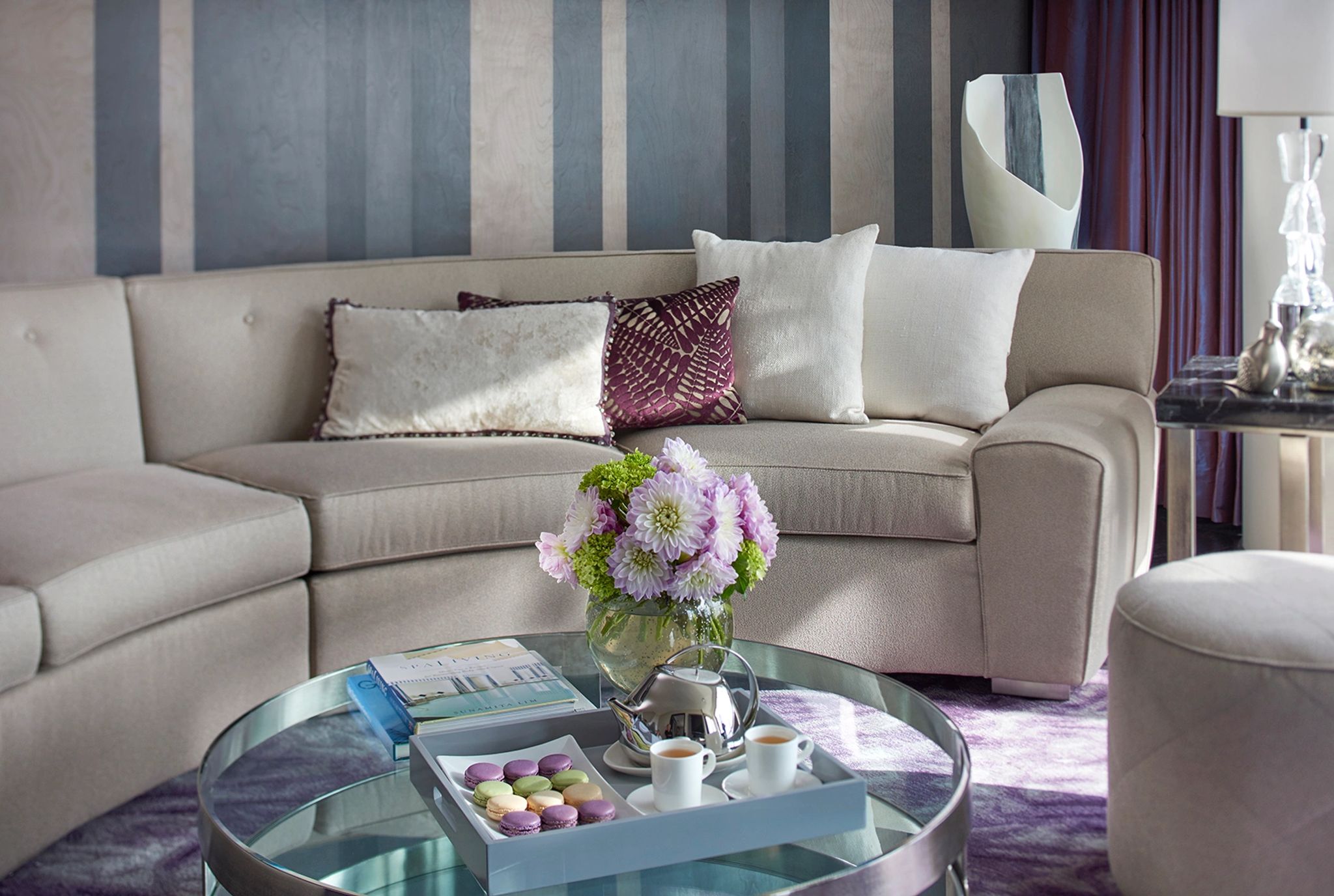 Premier Central Park View Suite suite de luxo - sala de estar - sofa confortavel - suite com sala