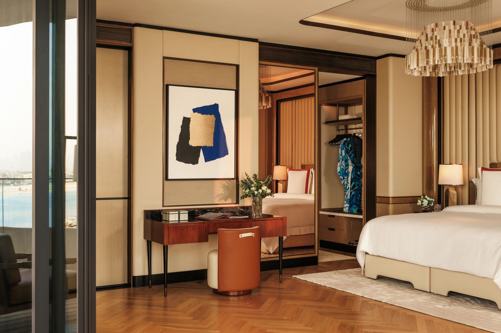 suite do hotel - cama de casal - decoracao moderna