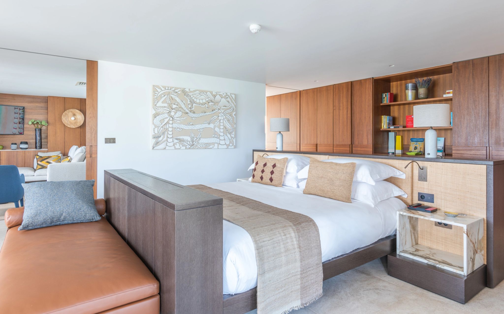 Diamond Suite Waterlily - Jeanne Le Menn suite com sala de estar – design de luxo – suite hotel