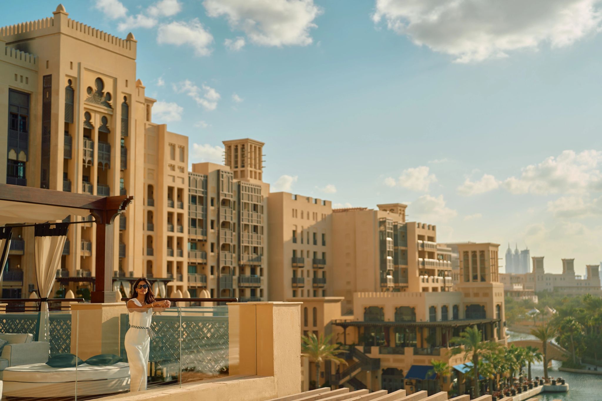 Propriedade do Jumeirah Mina Al Salam resort de luxo - resort beira mar - lazer ao ar livre