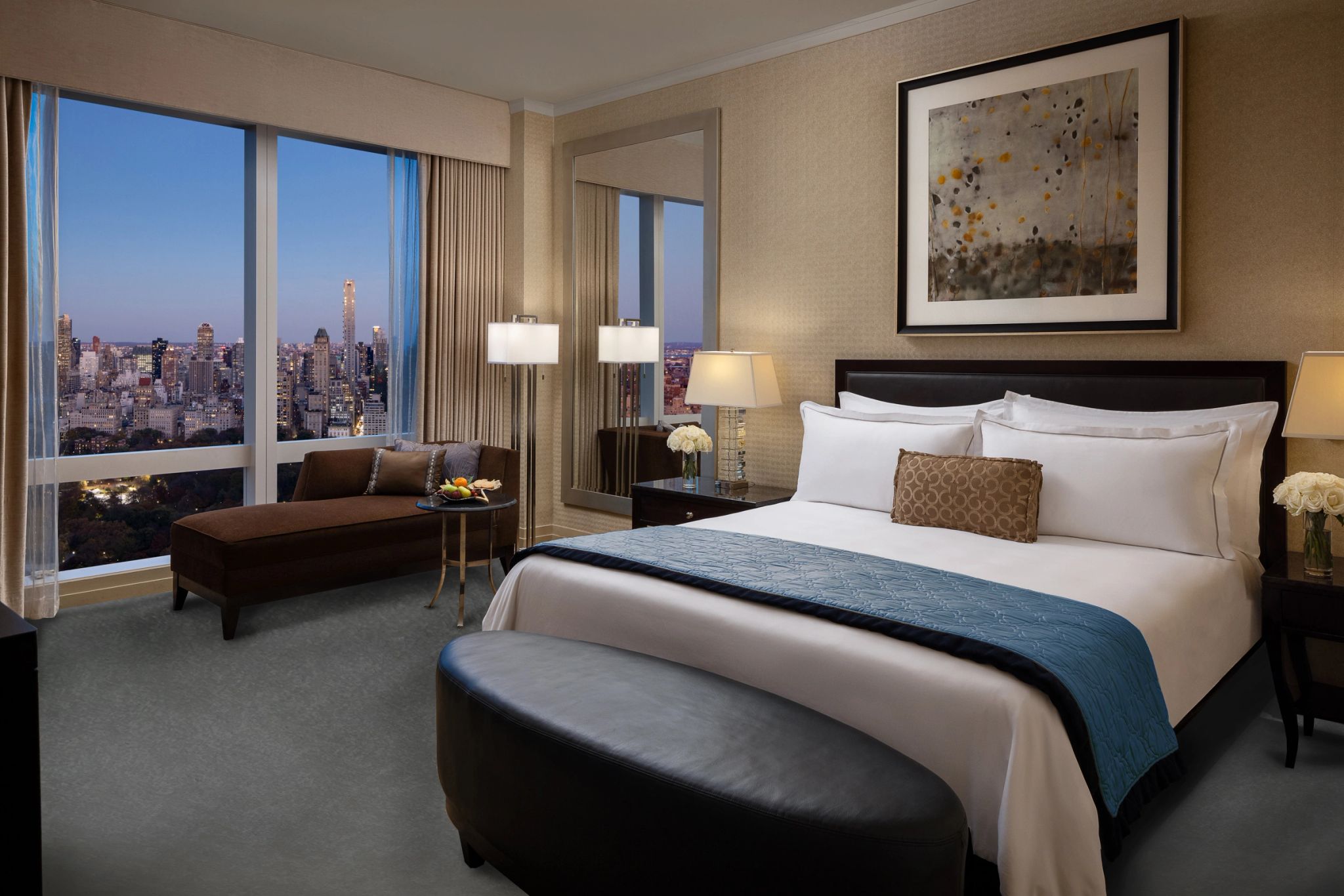 quarto vista central park - quarto casal - quarto moderno
