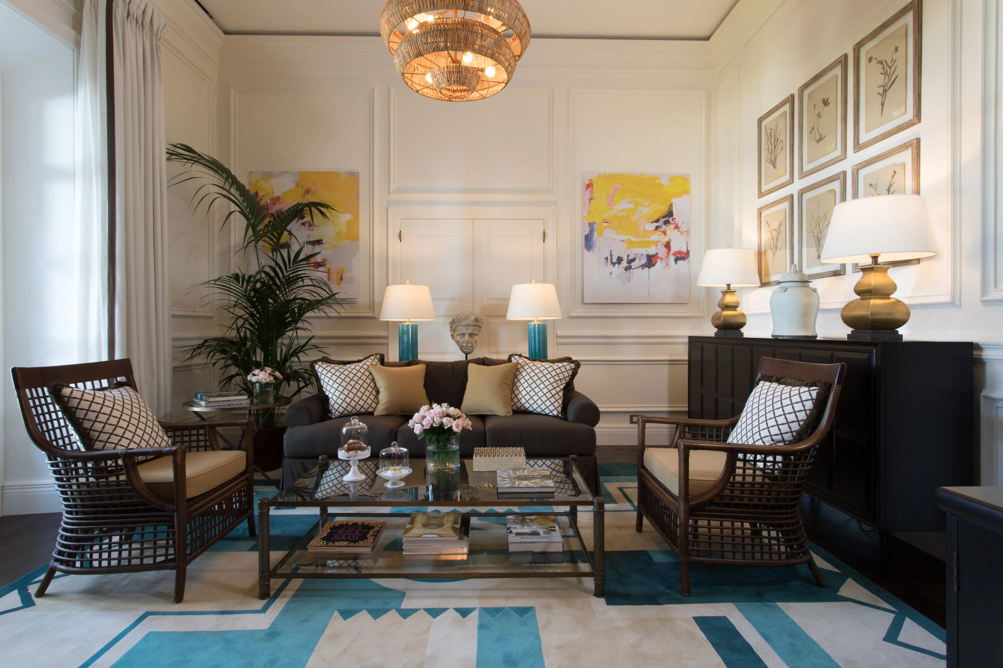 Sea View Suite sala de estar - sala moderna - suite ampla - suite vista mar - suite com sala