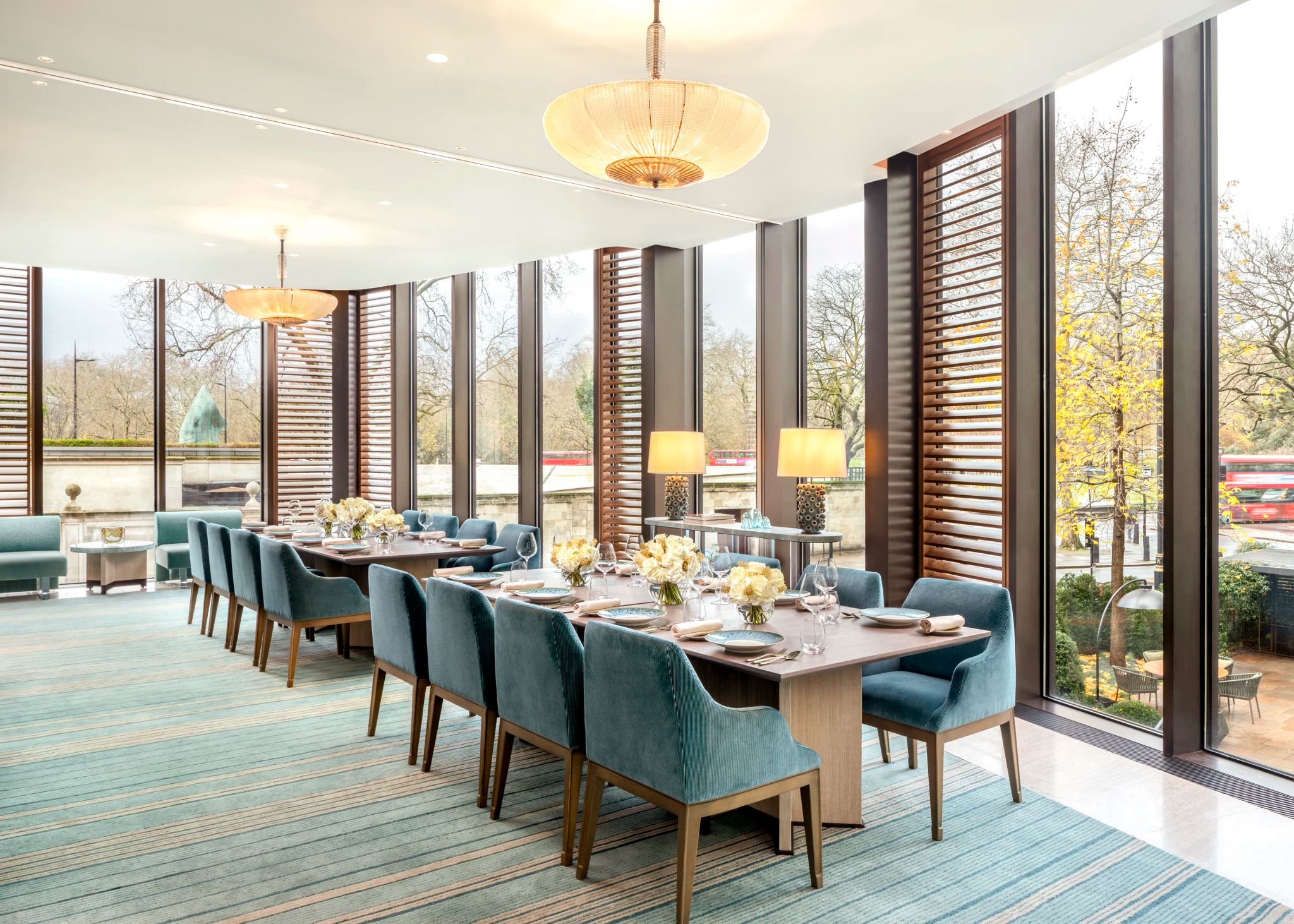 restaurante do hotel - jantar de luxo