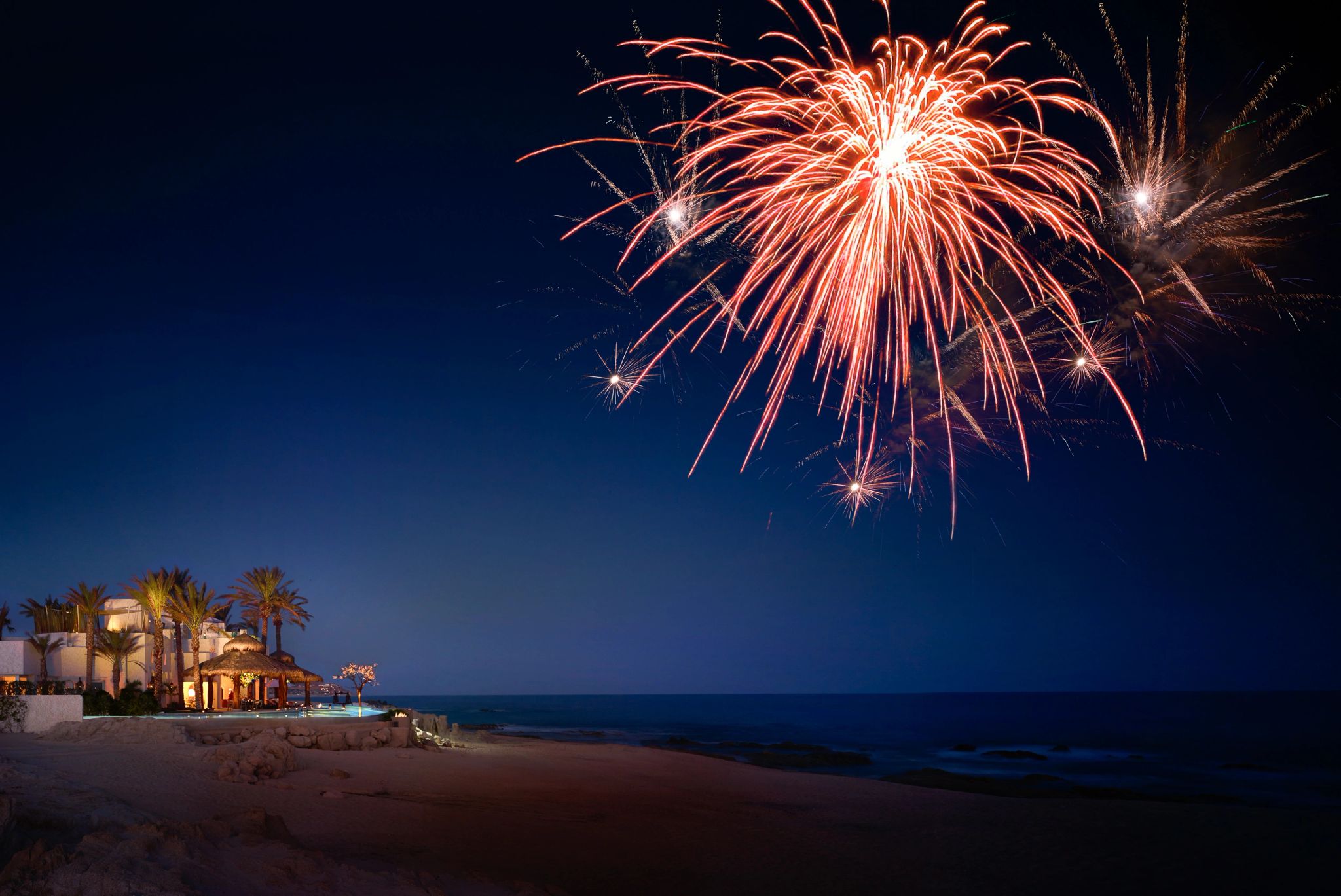 festa de fim de ano - reveillon - resort beira mar - viagem para praia