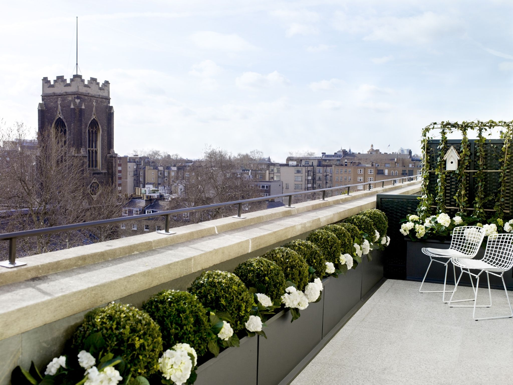 suite com terraço - arquitetura europeia – vista panoramica 