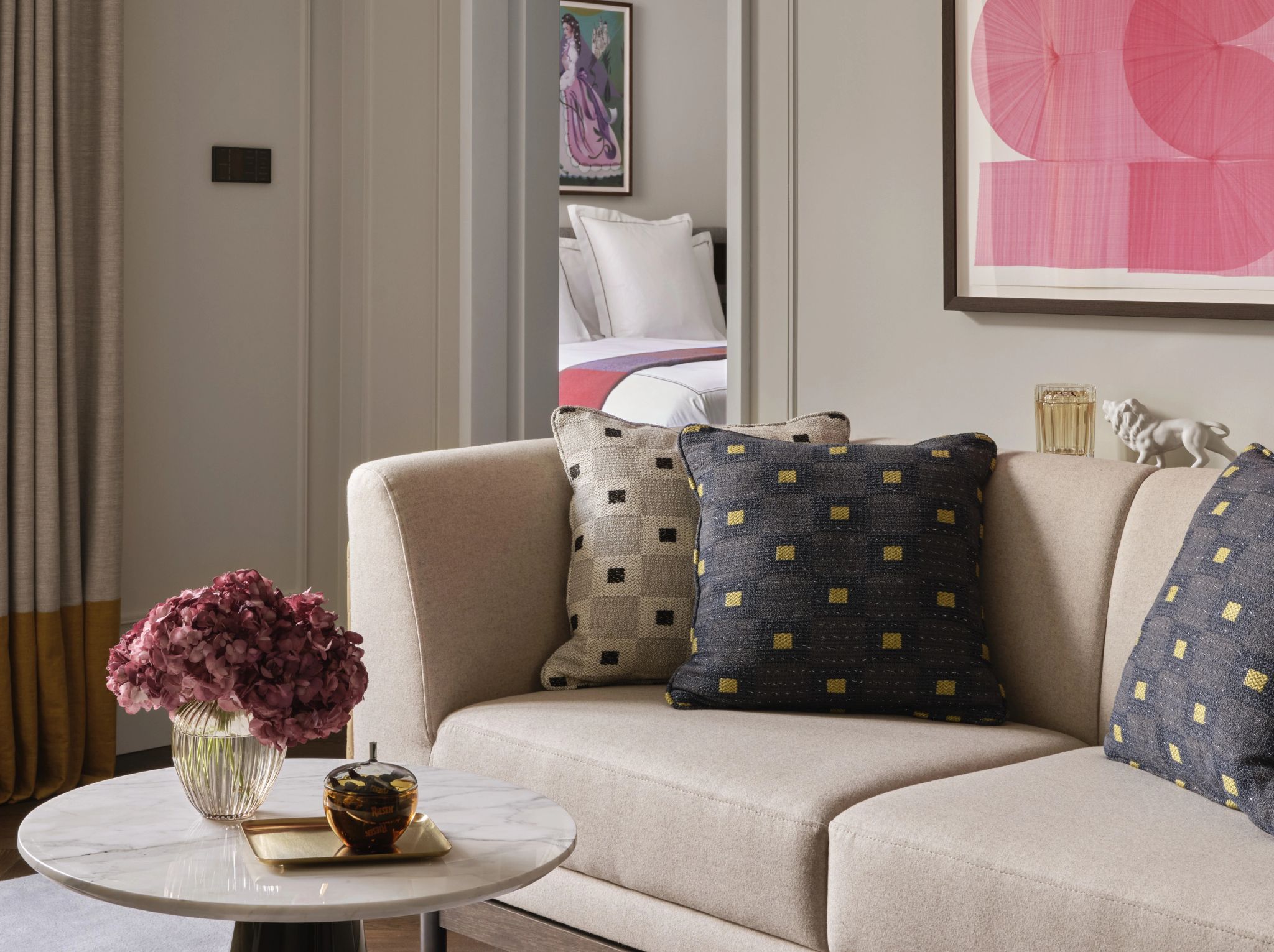 Premier Suite King sofa confortavel - sala de estar - suite com sala