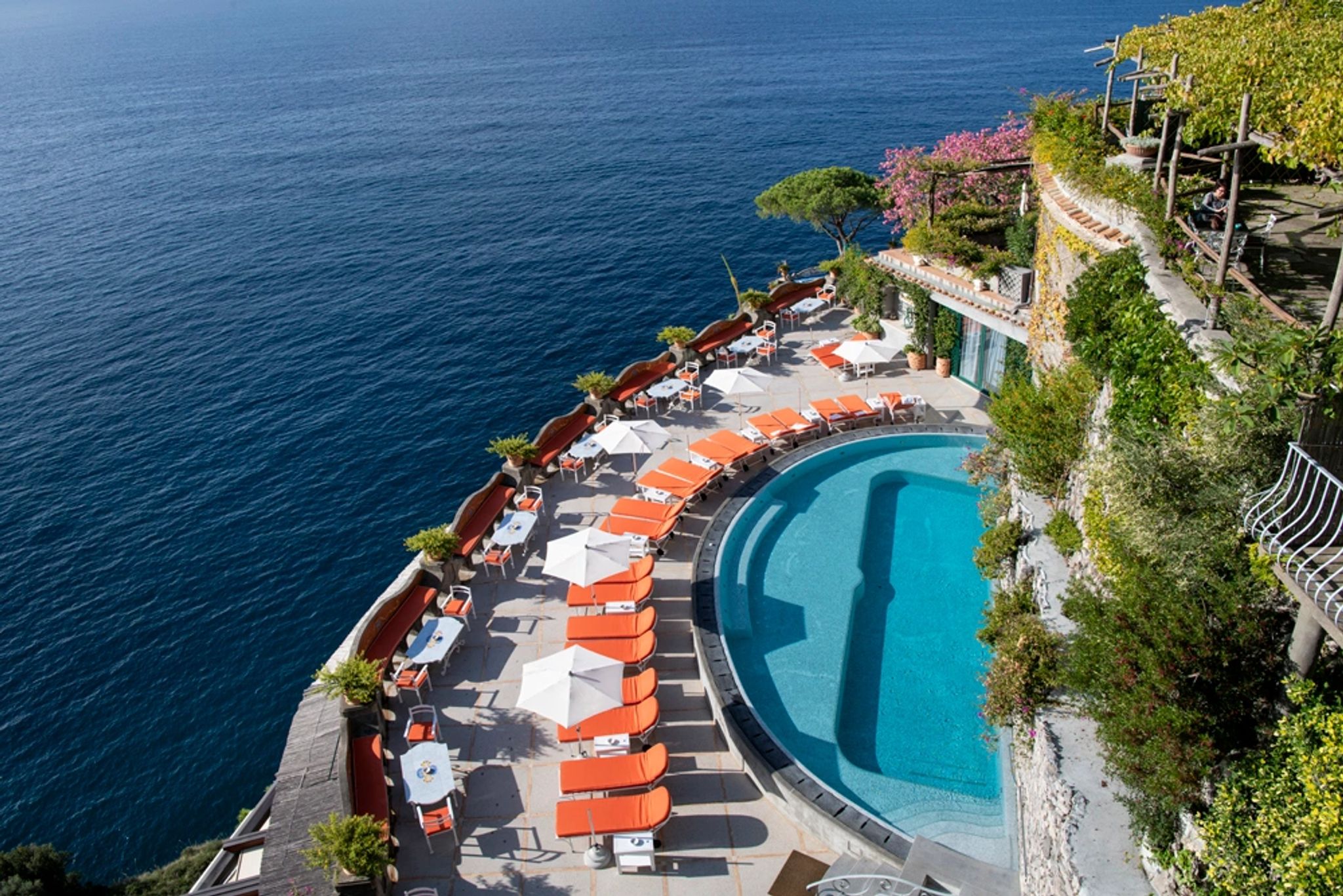 piscina externa - piscina frente mar - hotel com piscina