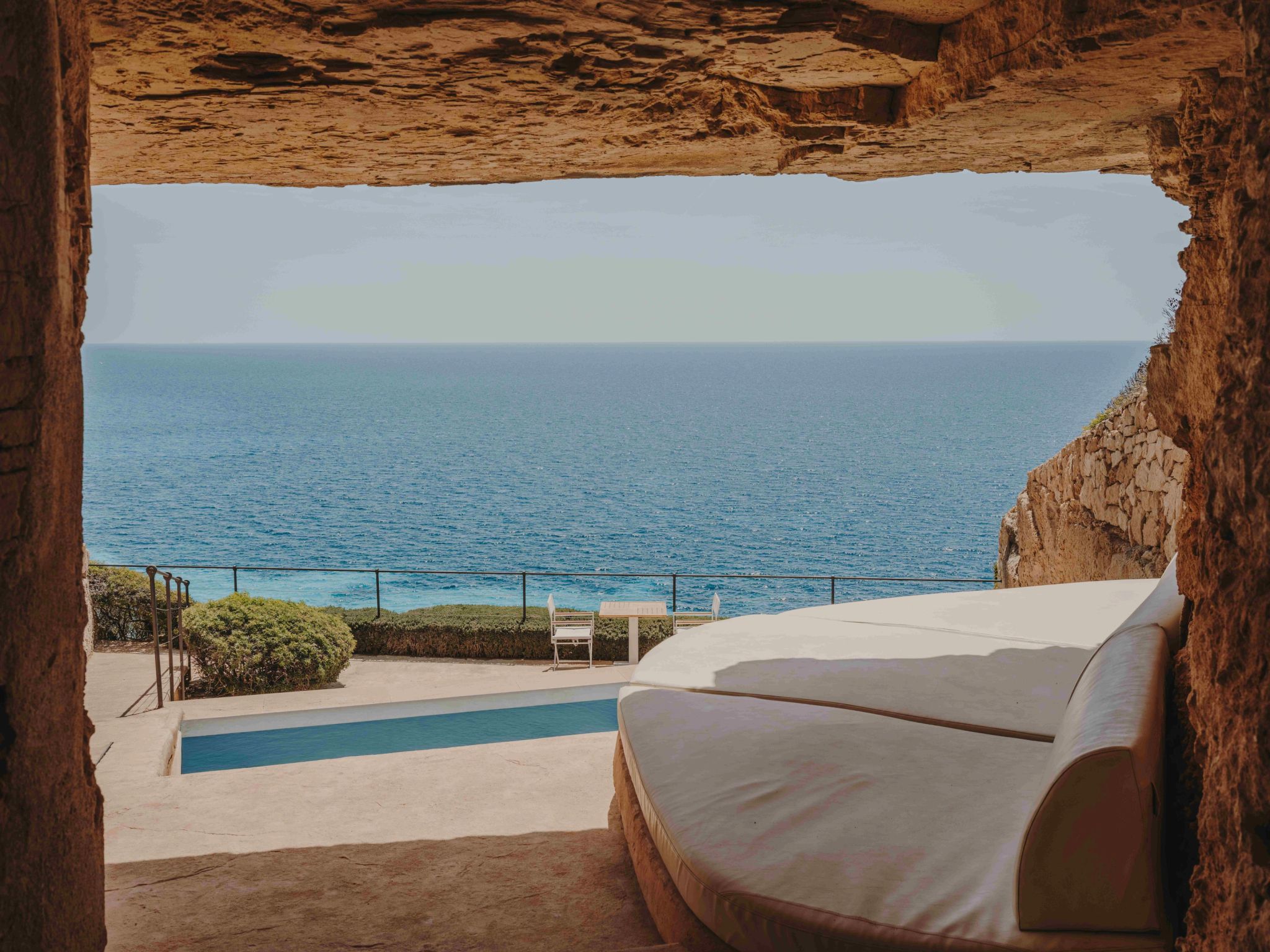 Sentinels terraço com piscina - terraço frente mar - terraço mobiliado