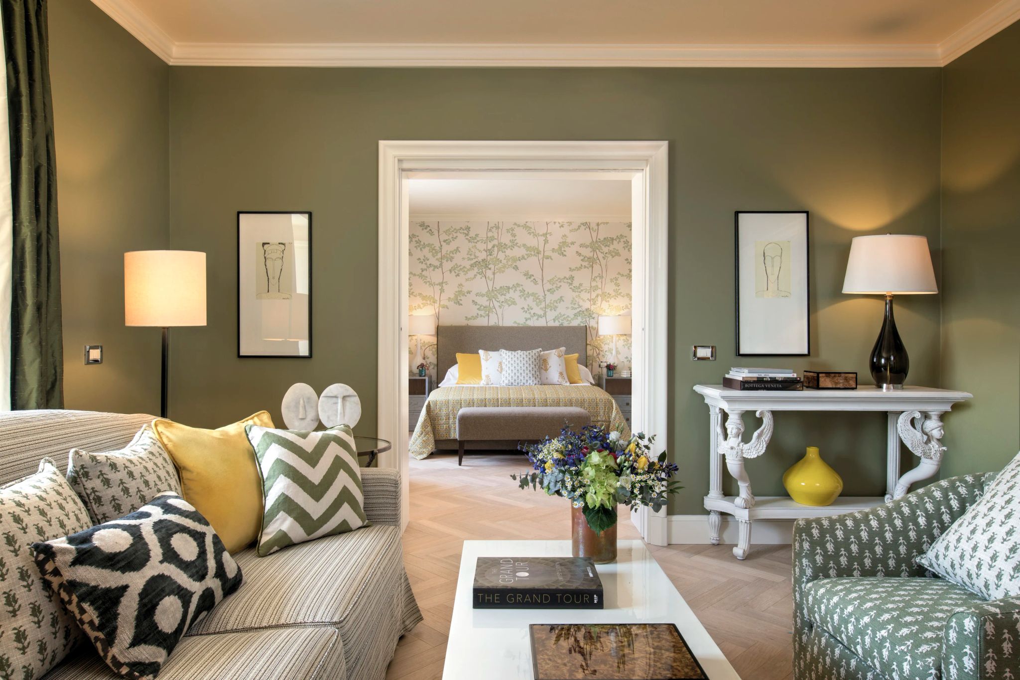 suite com sala – sala privativa – suite de luxo