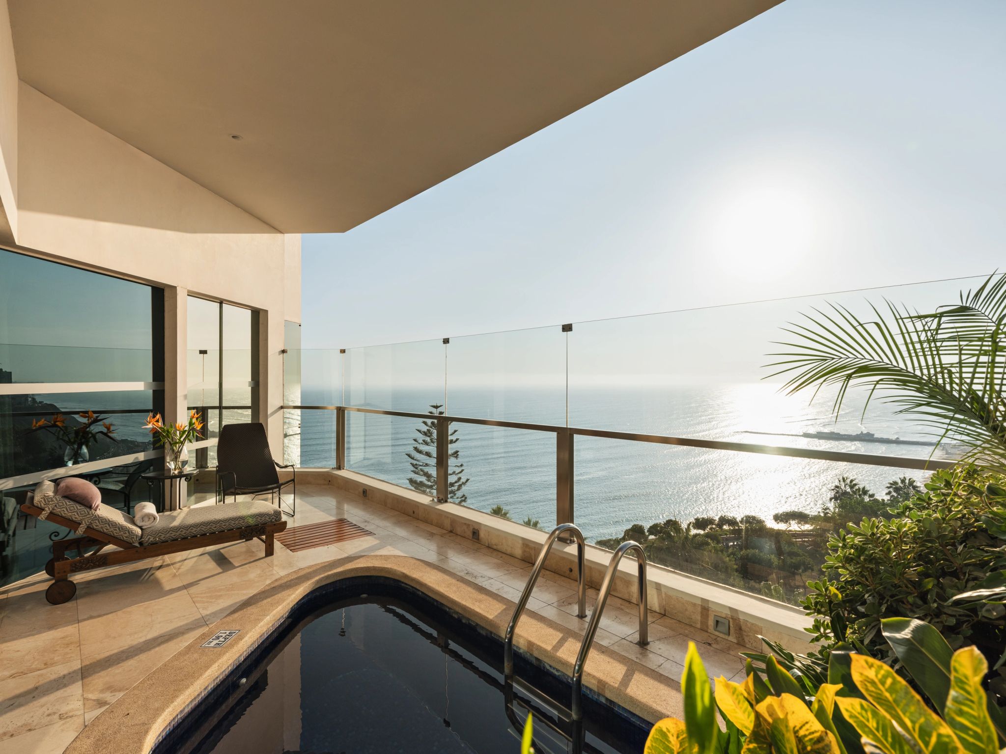 Lienzo Suite suite com piscina - terraço vista mar - piscina privativa