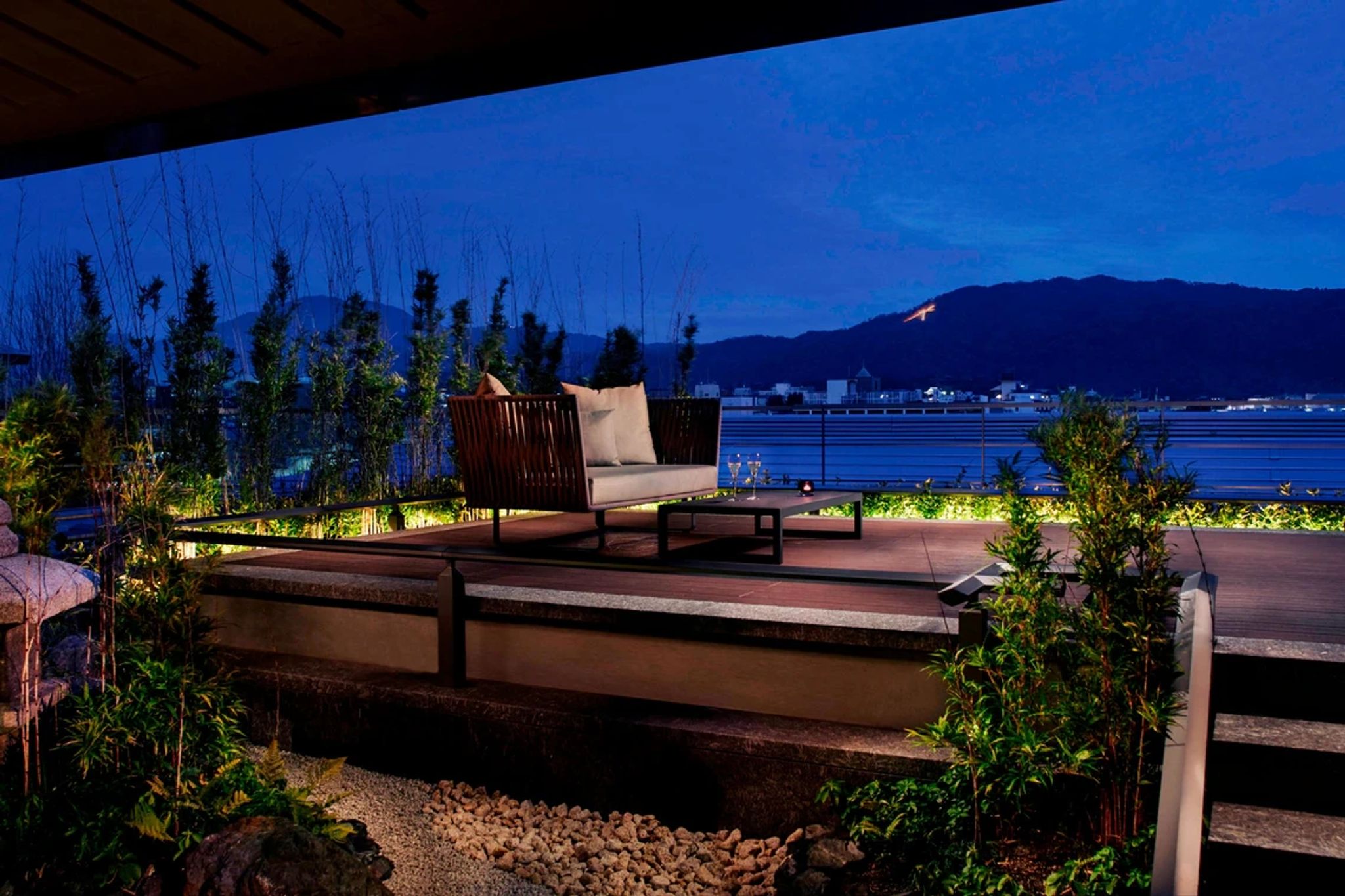 Suite Tsukimi Rio Kamogawa – vista montanhas Higashiyama – localização privilegiada
