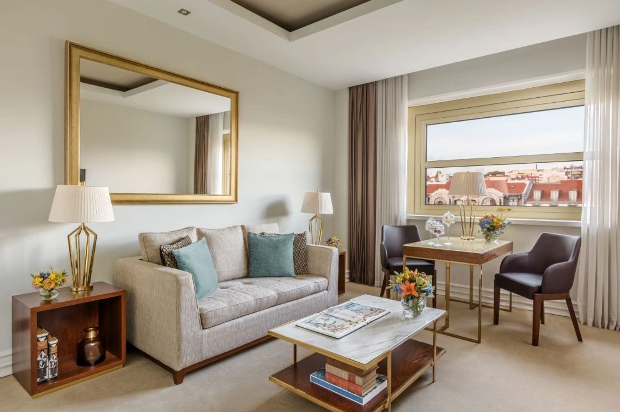 Suite Executive suite de luxo - sala de estar - decoracao premium