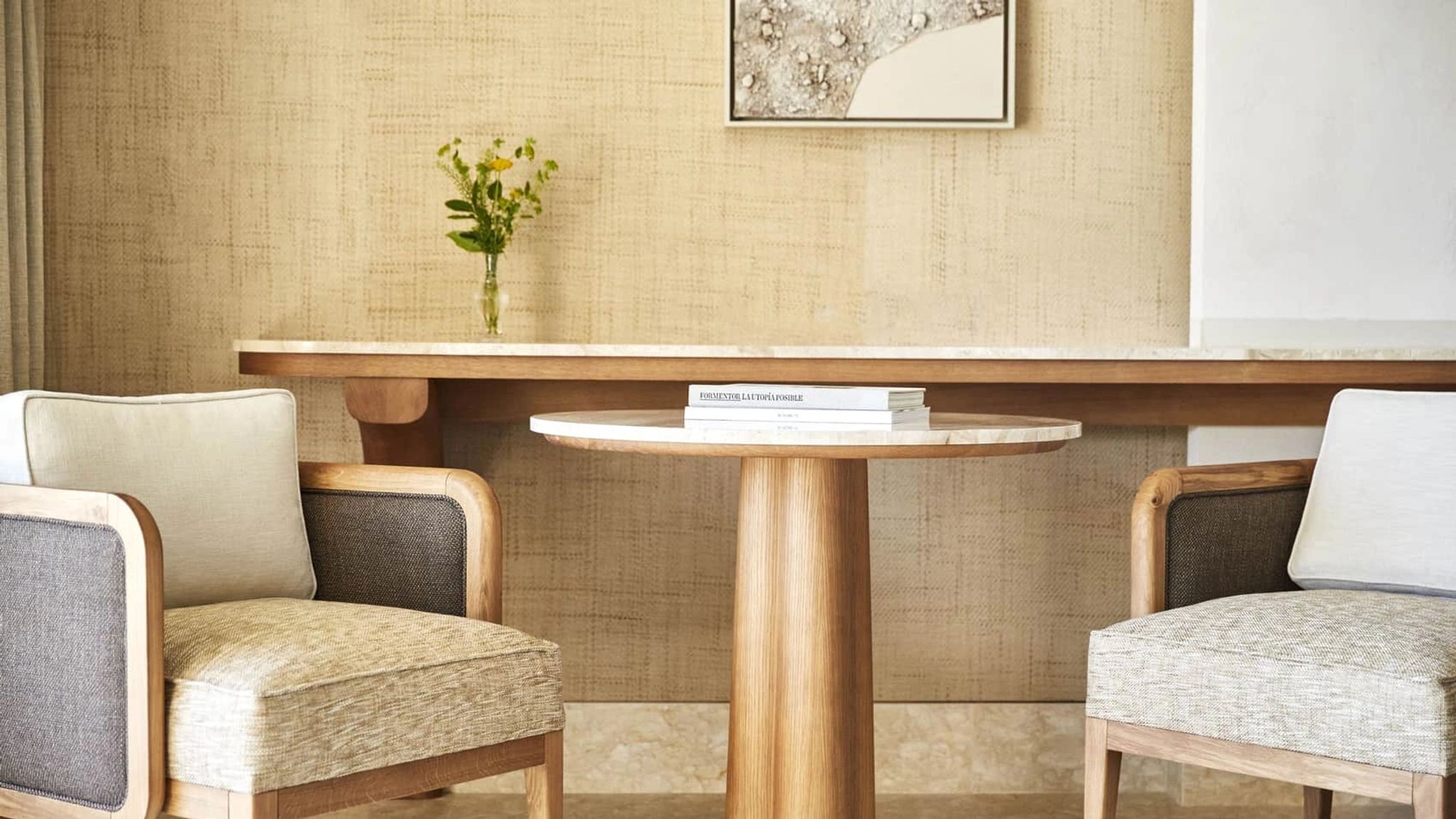 Grand Sea View mesa de jantar - suite do hotel - decoracao premium