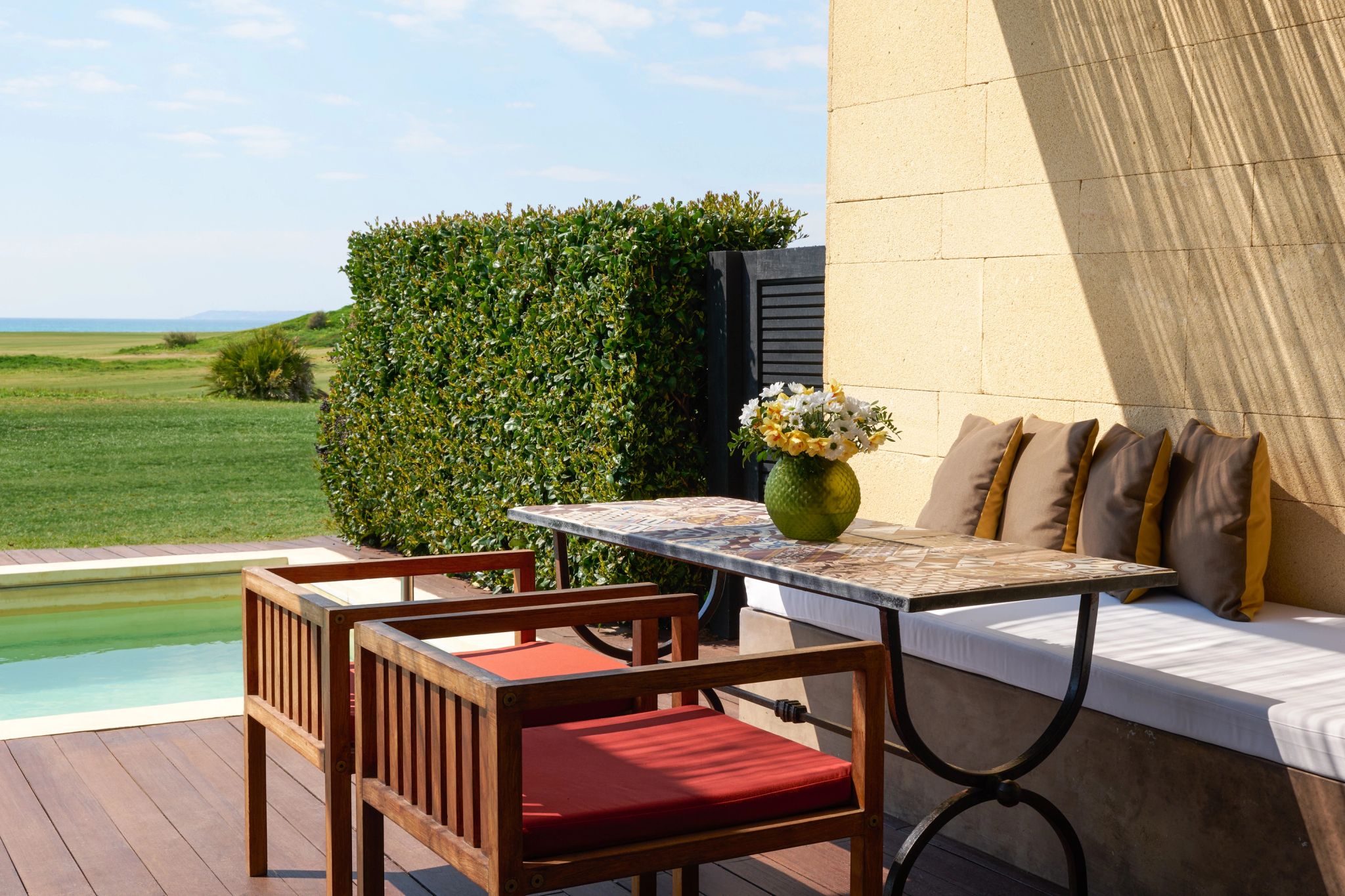 Pool Suite lounge ao ar livre - terraço gourmet - terraço privativo - suite com terraço