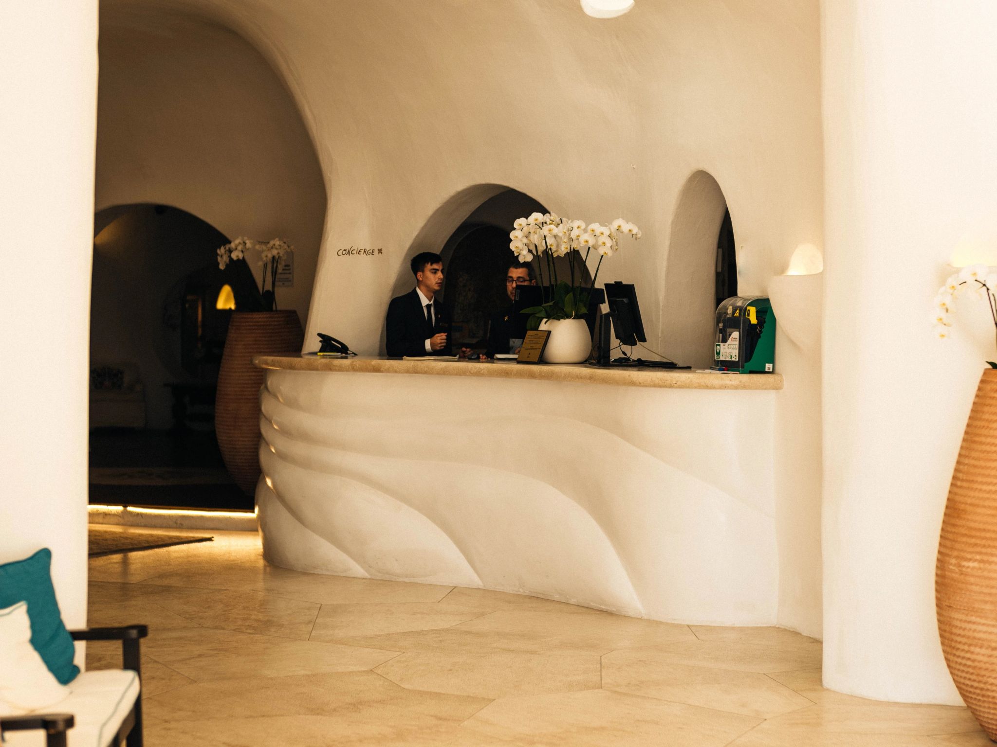 recepcao hotel – decoracao de luxo – concierge