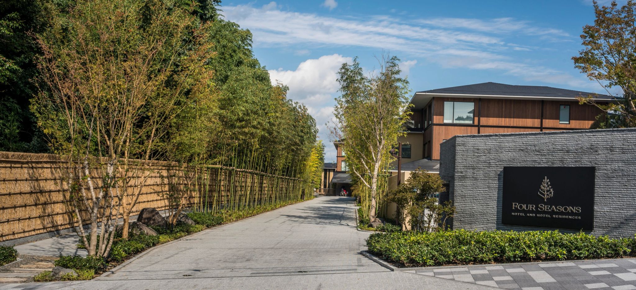 Área externa do hotel residencias – design de luxo – hospedagem luxuosa