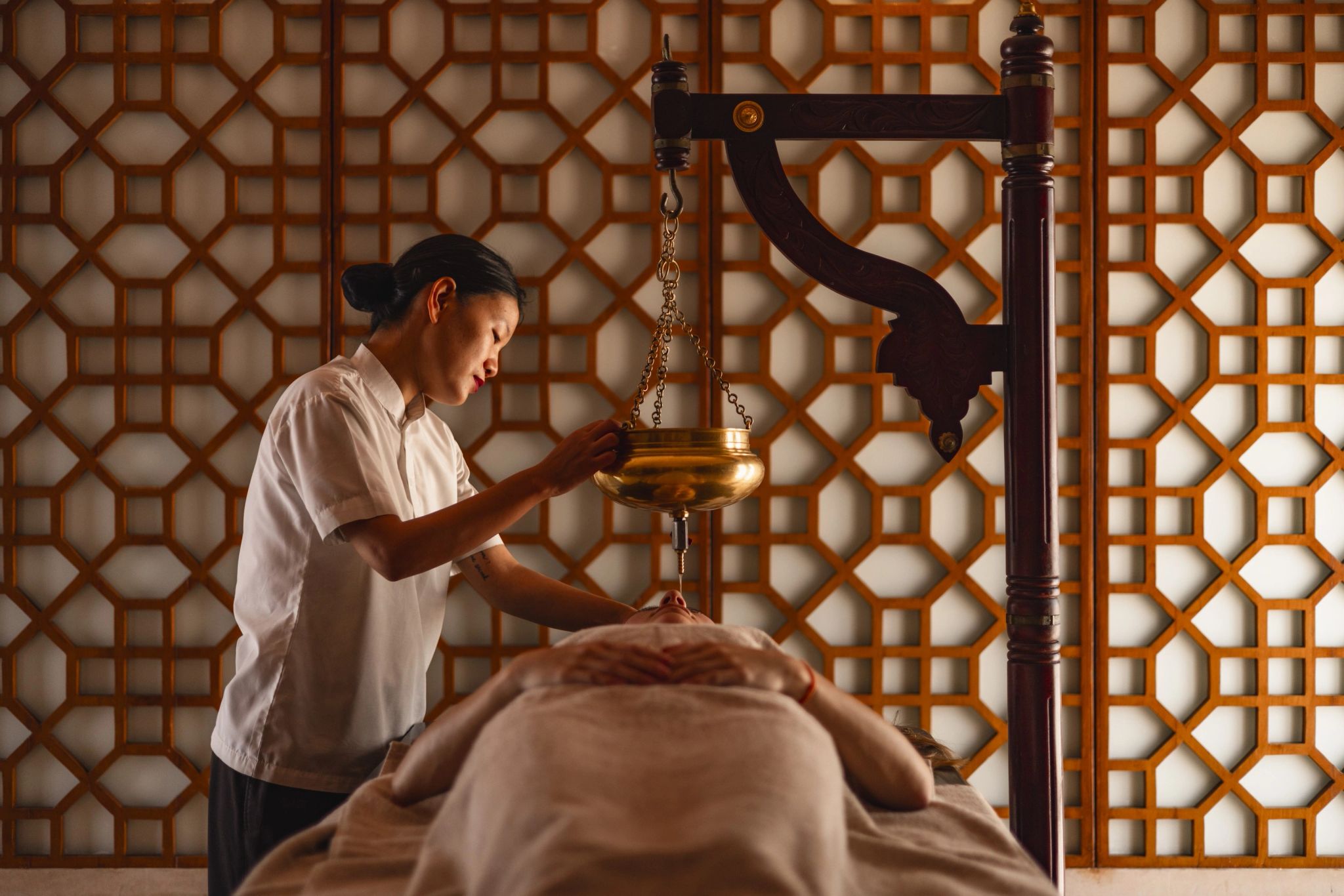 Aman spa spa de luxo - spa moderno - tratamentos de spa