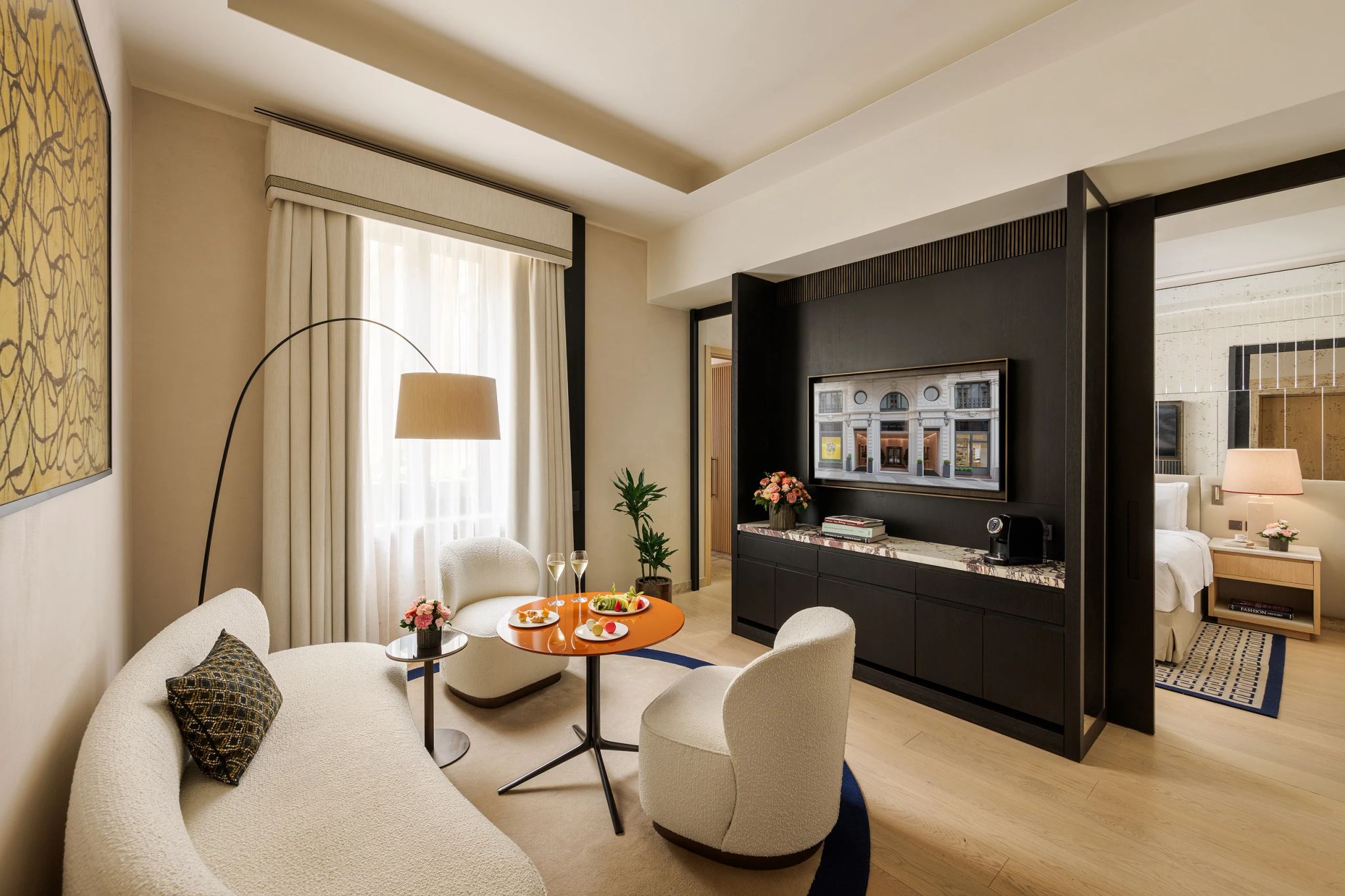 suite com sala – suite de luxo - suite de hotel