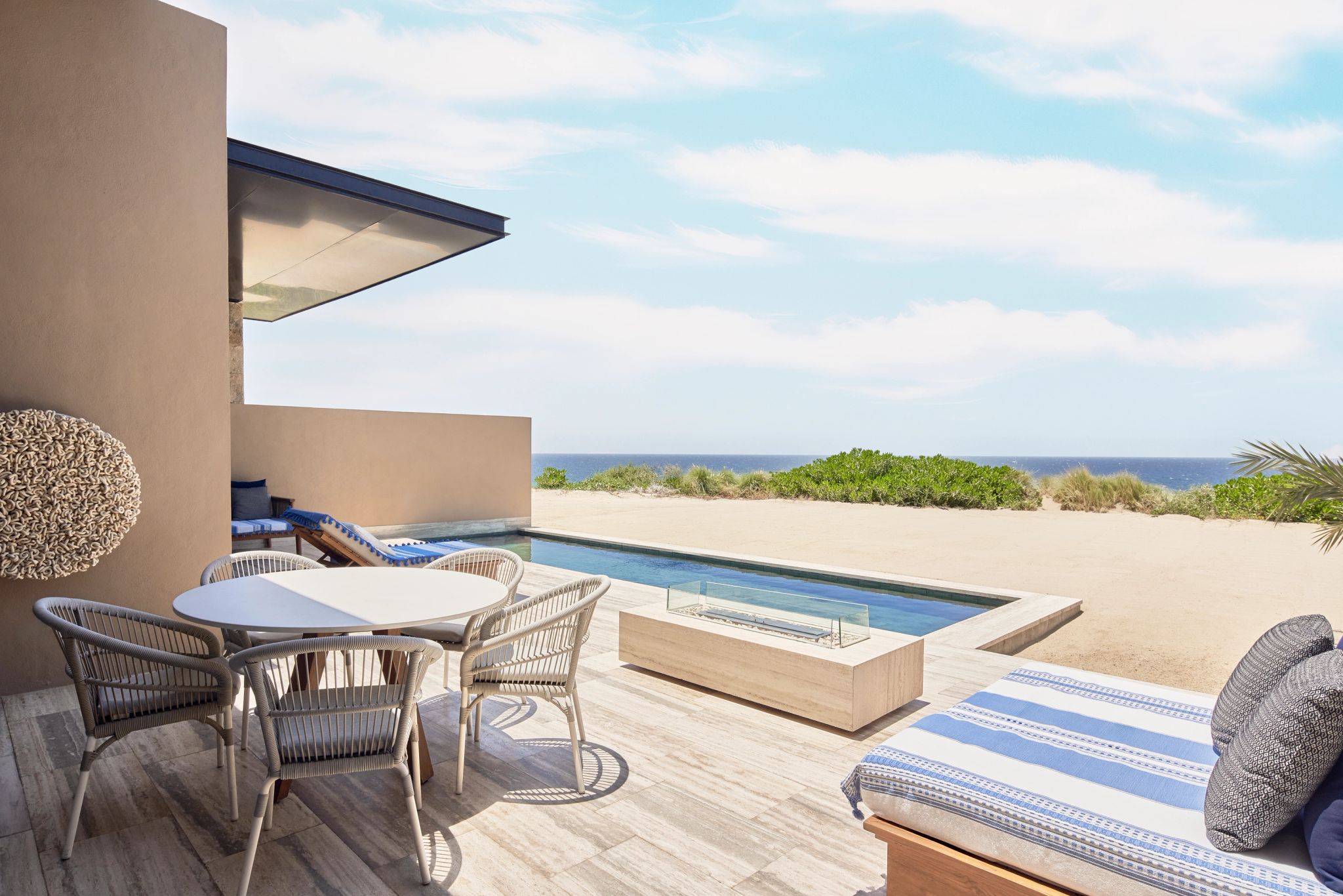 Cortes Beachfront One Bedroom Suite King Ground Floor Private Pool Terrace terraço privativo - terraço vista mar - piscina privativa - suite com piscina