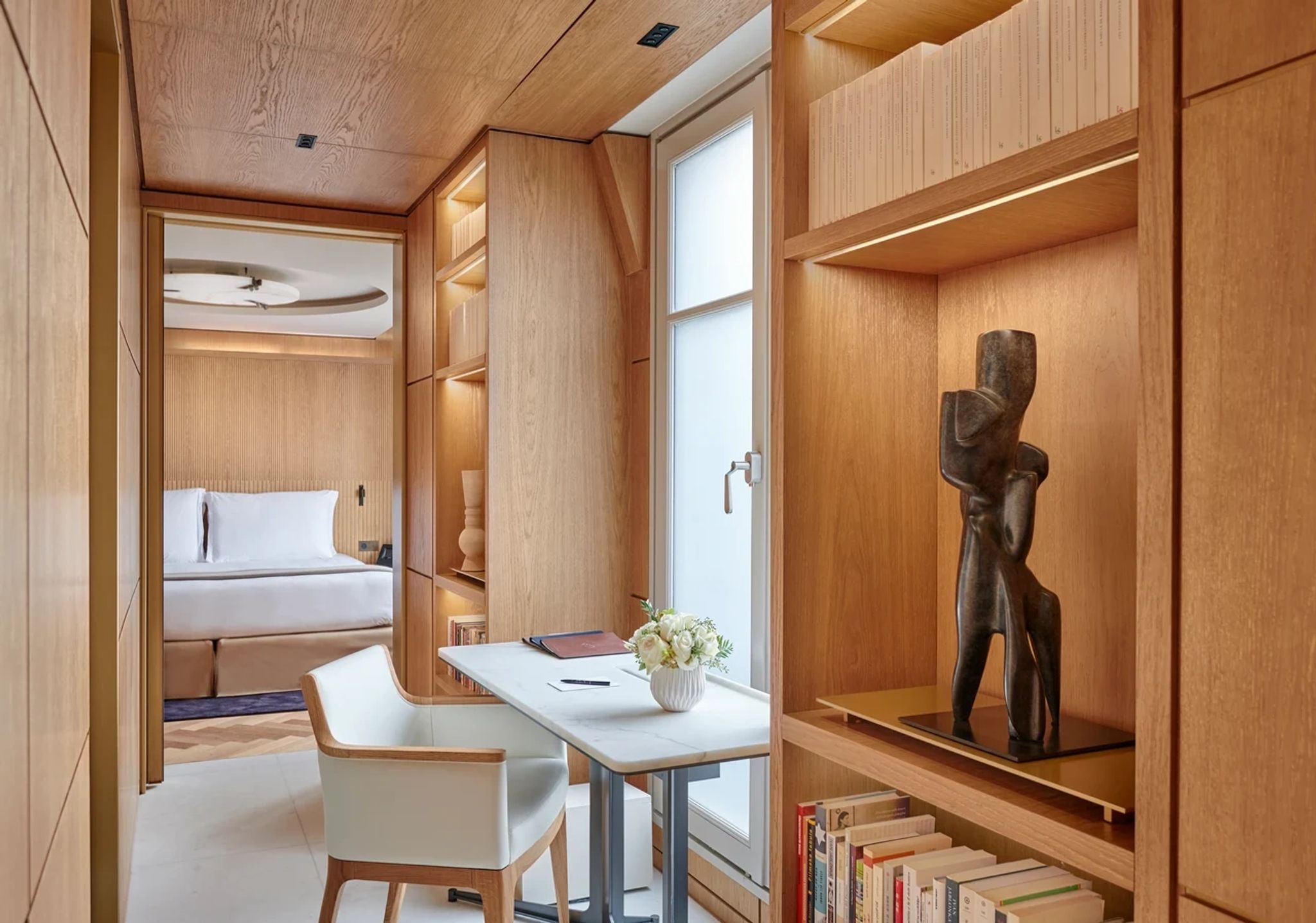 Grand Suite Litteraire mesa de trabalho - estante de livros - biblioteca particular