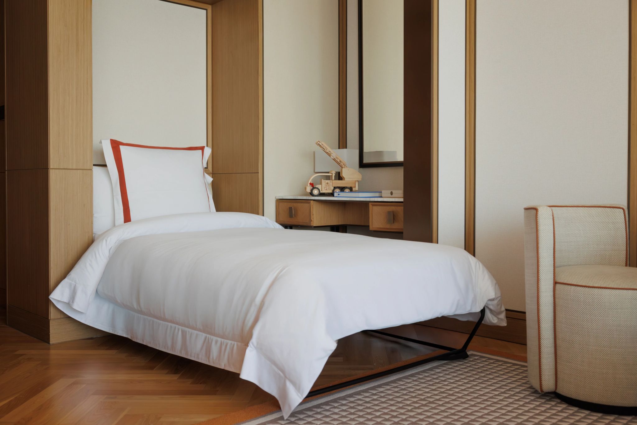 cama de casal - decoracao moderna - quarto para familia