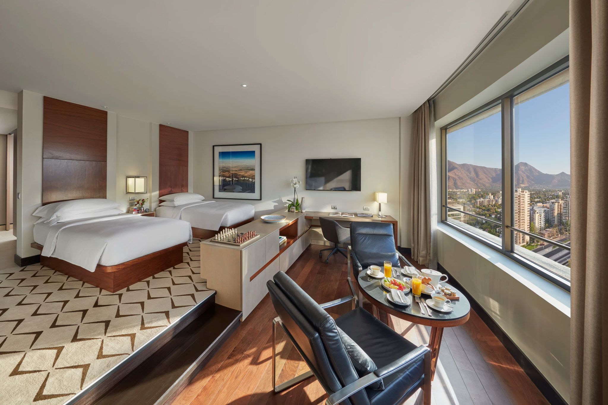 deluxe room - quarto cama twin - quartos com duas camas - cafe da manha privativo