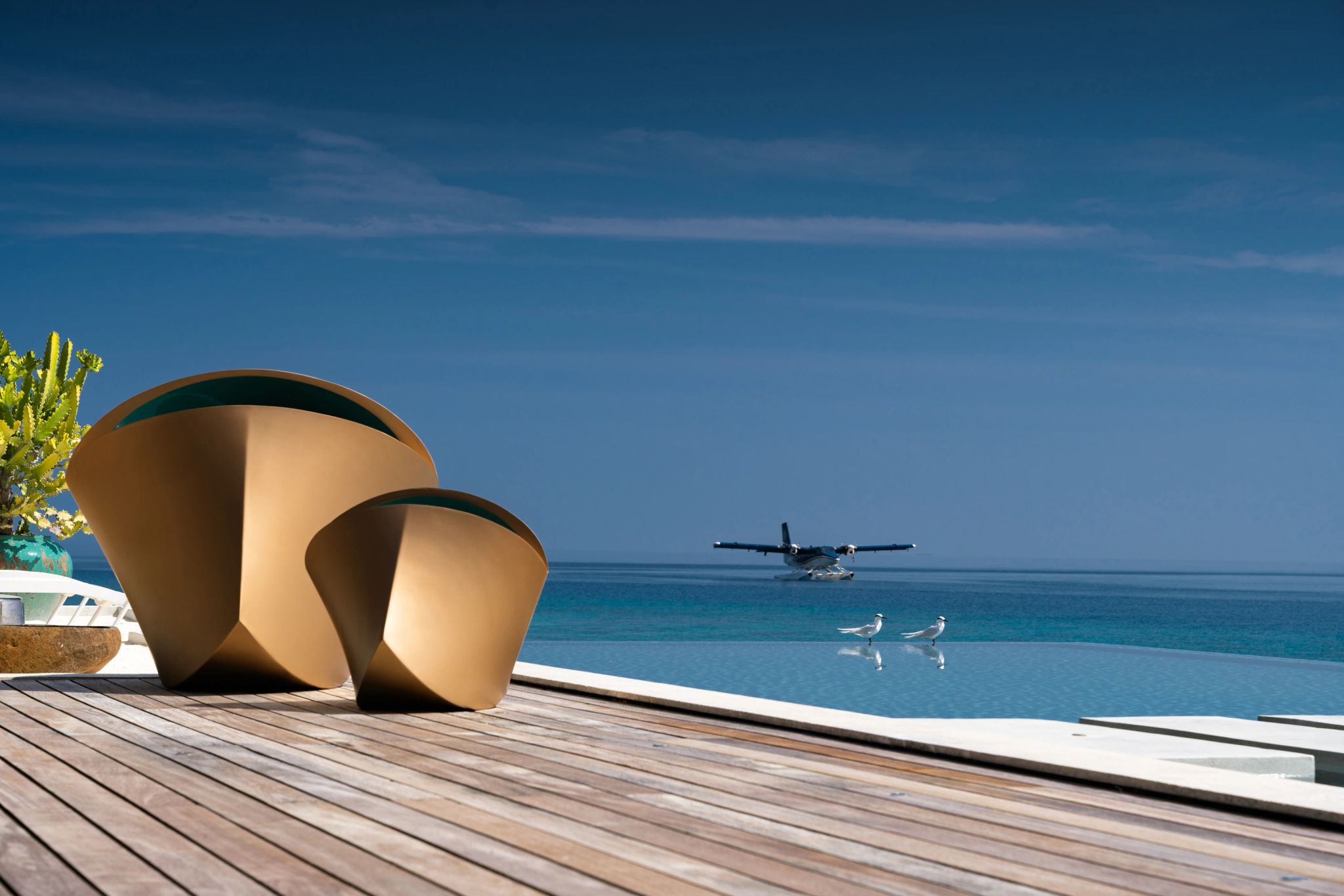 mar azul turquesa – area de lazer – villa privativa