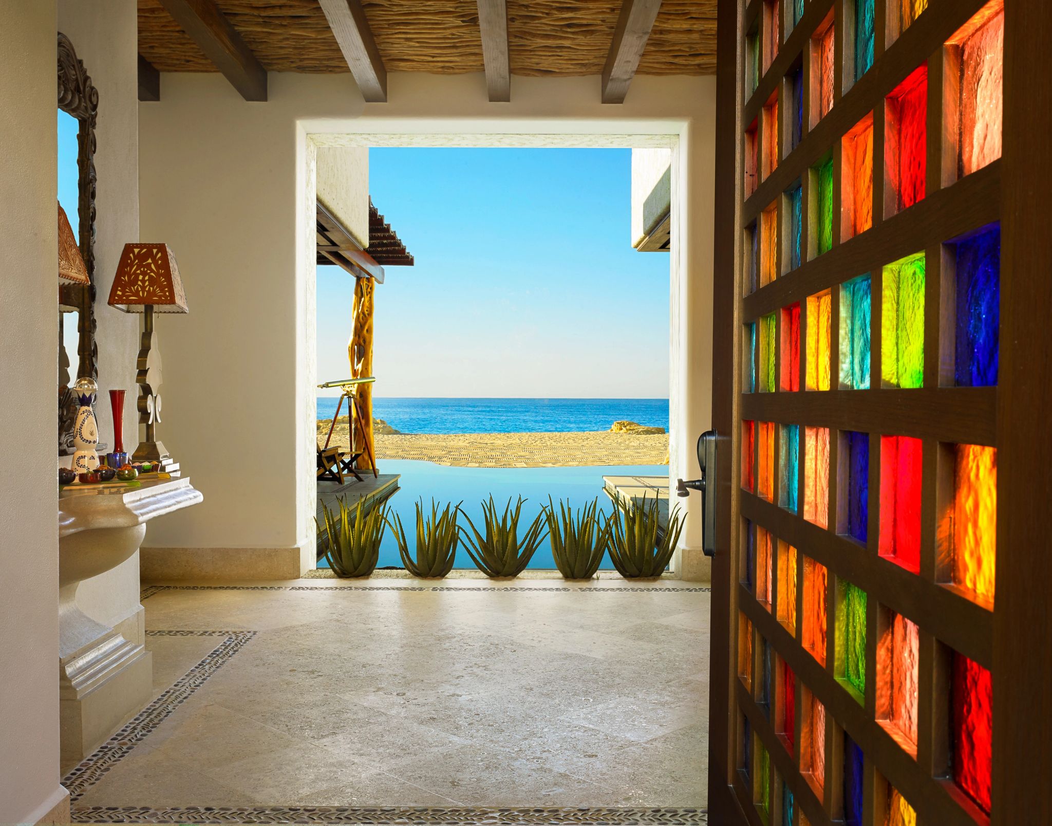 One Bedroom Beachfront Signature Villa Wellness vila vista mar - decoraçao tropical – arquitetura mexicana