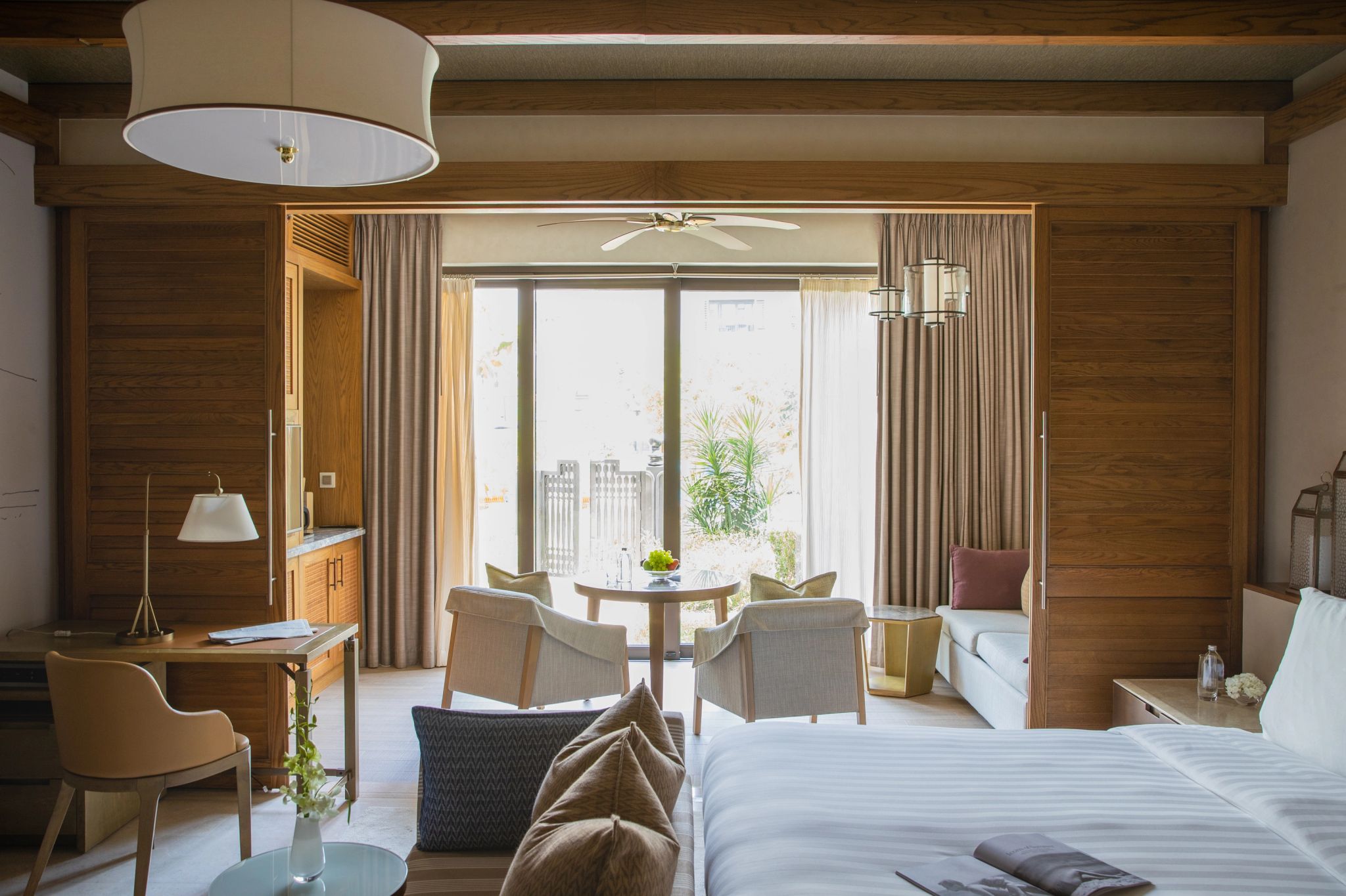 quarto com terraço - terraço privativo - quarto de hotel