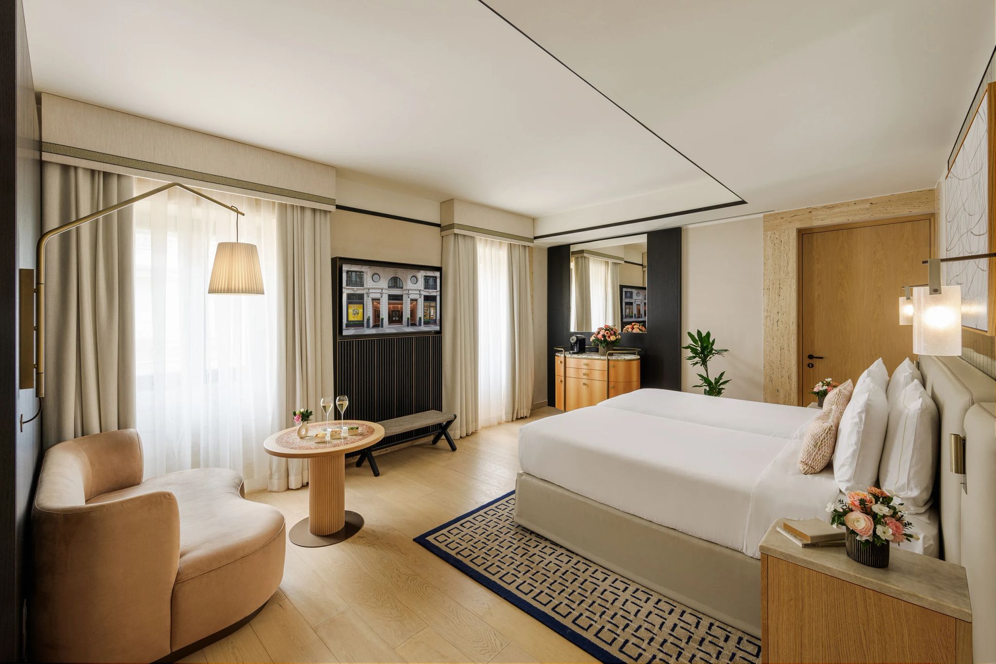 suite com vista – suite de luxo – suite do hotel  