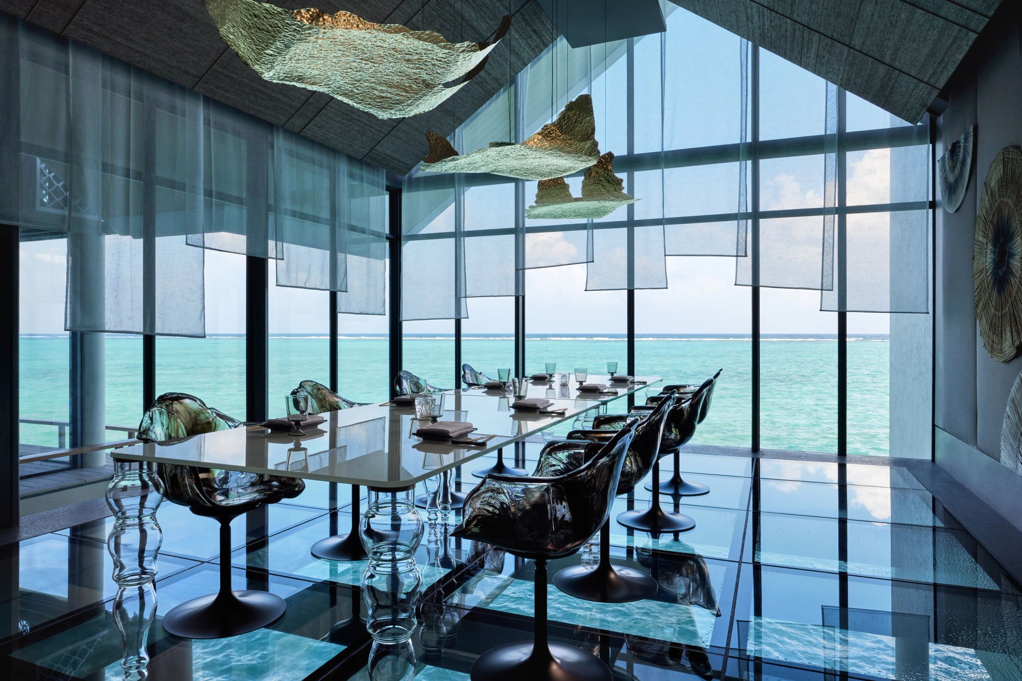 sala de jantar privativa - restaurante renomado - restaurante vista mar